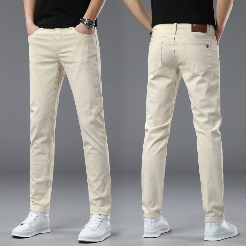 NO:118925,Jenia 2025SS new product series, universal matching magic weapon, jeans that can be used for commuting, business or casual travel. Simple and ultimate style cut is the brand's design concept. Imported Turkish denim fabrics have beautiful colors and micro-stretch fabrics, which are free and versatile. They will not deform or change colors after a long time. After years of washing, the colors will become more and more natural, and their personality will not lose their elegance. Sizes 28-38 are 35, zegna, jeans, alexander wang19860909杰尼亚 2025SS新品系列 万能搭配法宝 通勤商务还是休闲出行都可驾驭的牛仔裤 简单极致的版型剪裁是品牌的设计理念.进口土耳其牛仔牛面料,色泽靓丽,微弹力面料,随意百搭,久洗不变形、不变色,经过岁月流逝颜色会越来越自然 个性不失优雅.尺码28-38有35,,zegna,jeans,alexander wang,Men's clothing