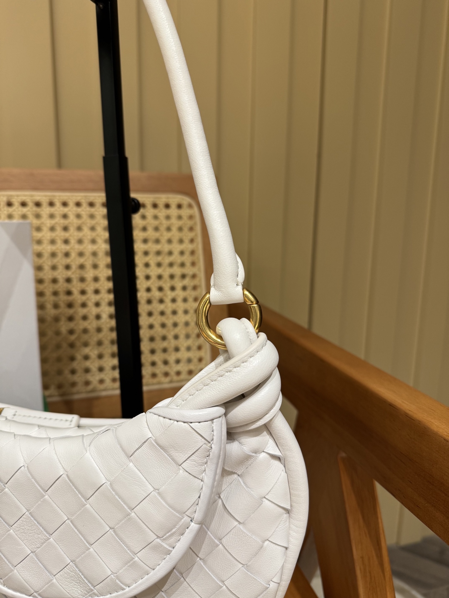 Bottega Veneta White Gemelli Small Shoulder Bag - Woven Leather Elegance 6 i1740500413146 6588 0 4