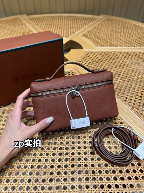 Lora Piana Kummel Brick Red Bag, Second Generation L19 - Premium Leather 1 Lora Piana Kummel Brick Red Bag, Second Generation L19 - Premium Leather