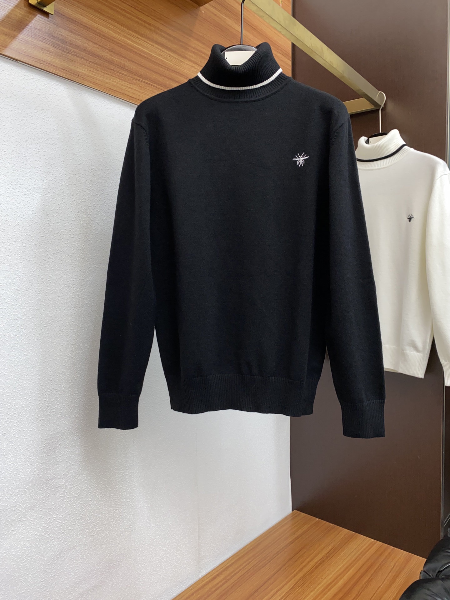 Dior Clothing Sweatshirts Men Polyester Wool Fall/Winter Collection Fashion Casual