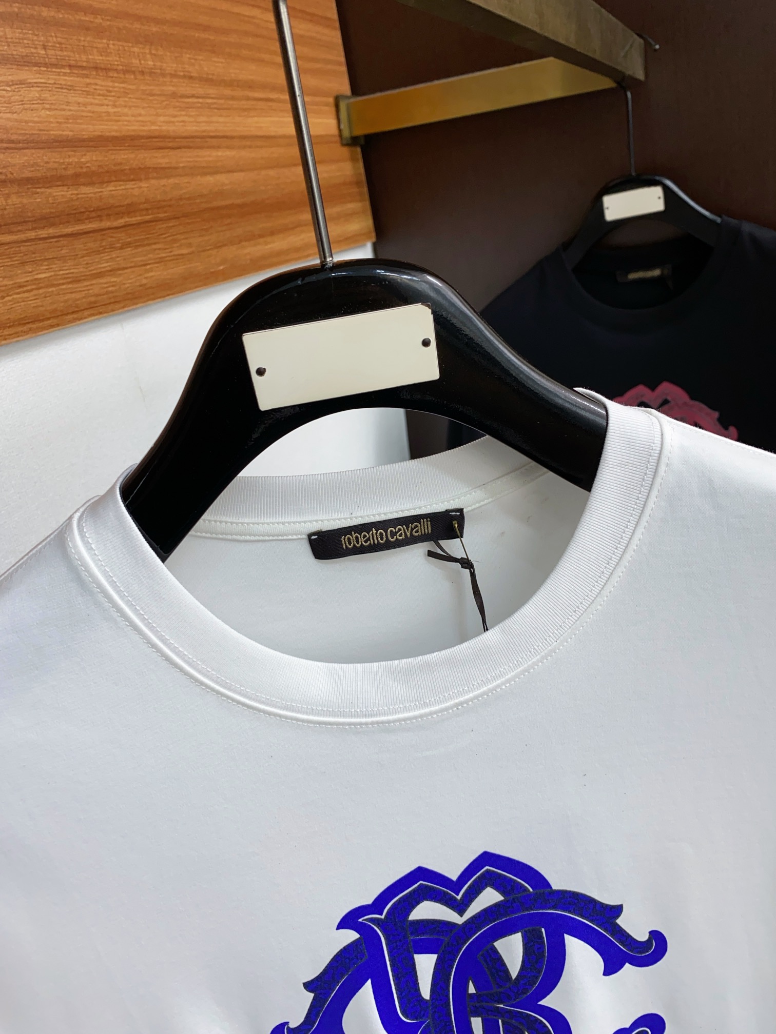Roberto Cavalli Men's Short Sleeve T-Shirt with Logo - Spring/Summer Collection 4 i1711114244 7498 5