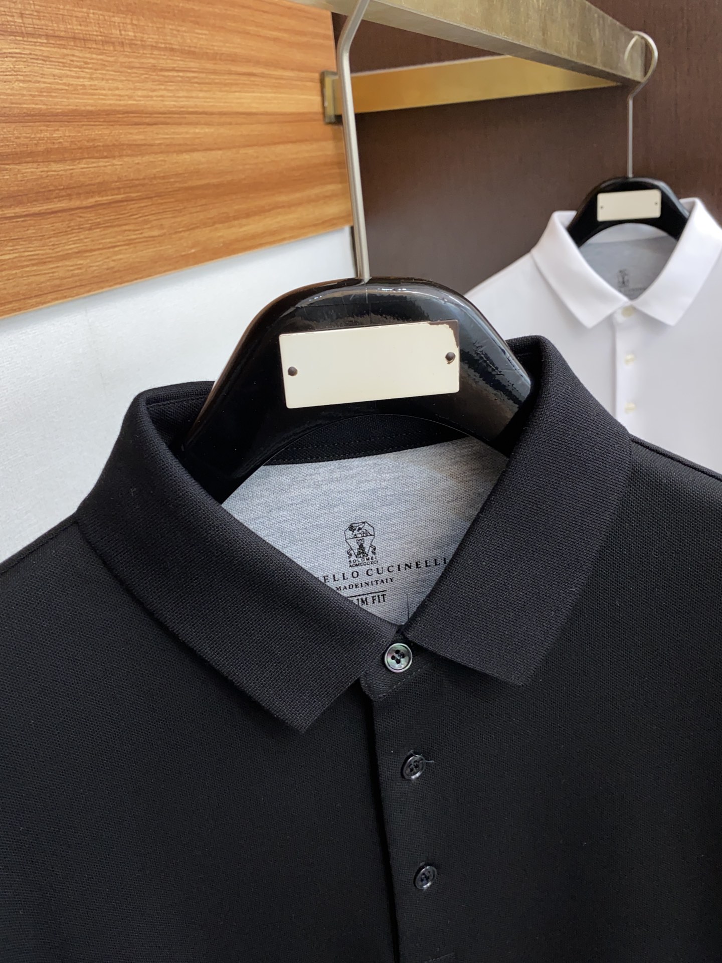 BC2024ssHK专柜同款同步上新短袖翻领Polo采用订制6角珠地棉面料专柜60%用的同款面料胸前品牌