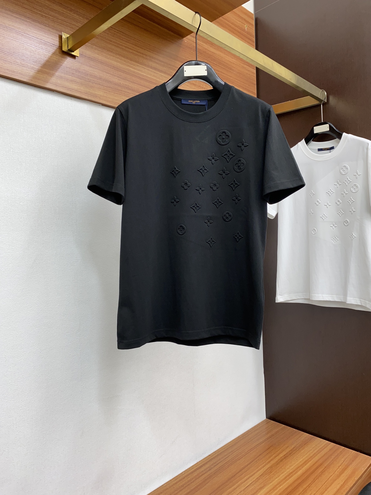 Louis Vuitton AAAAA+
 Ropa Camiseta Hombres Algodón Vintage Manga corta