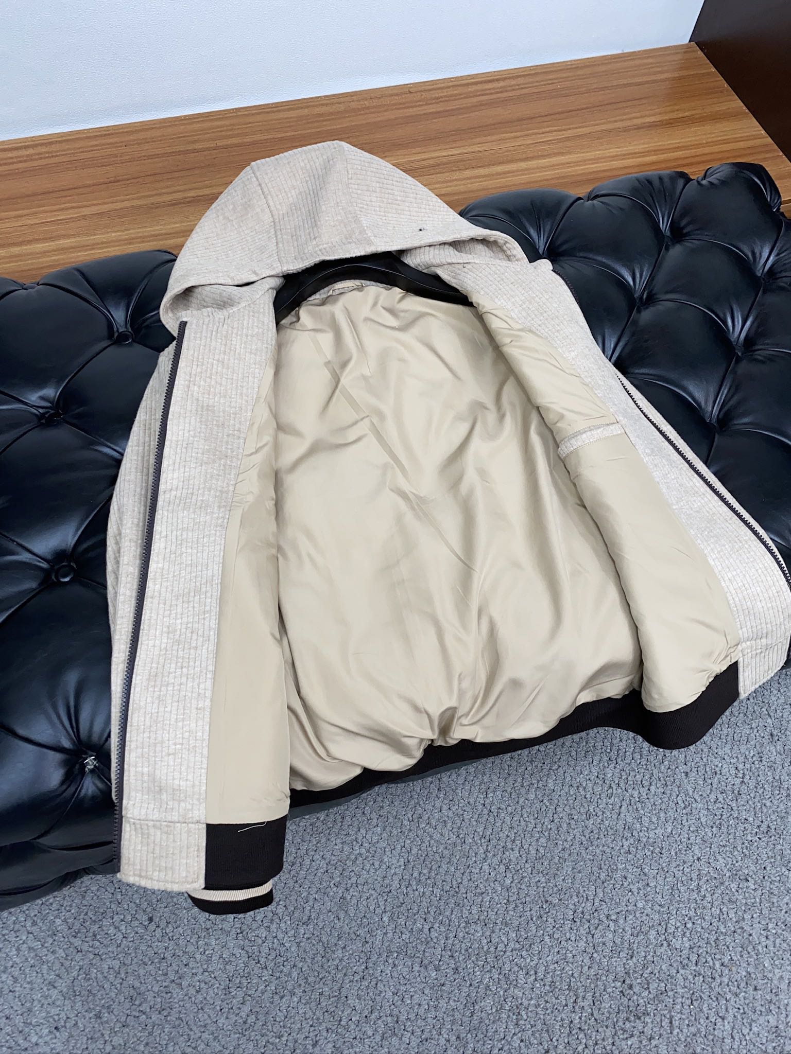 2024 New Hooded Jacket: Customizable, Wrinkle-Resistant, Fashionable Design - 图片 7