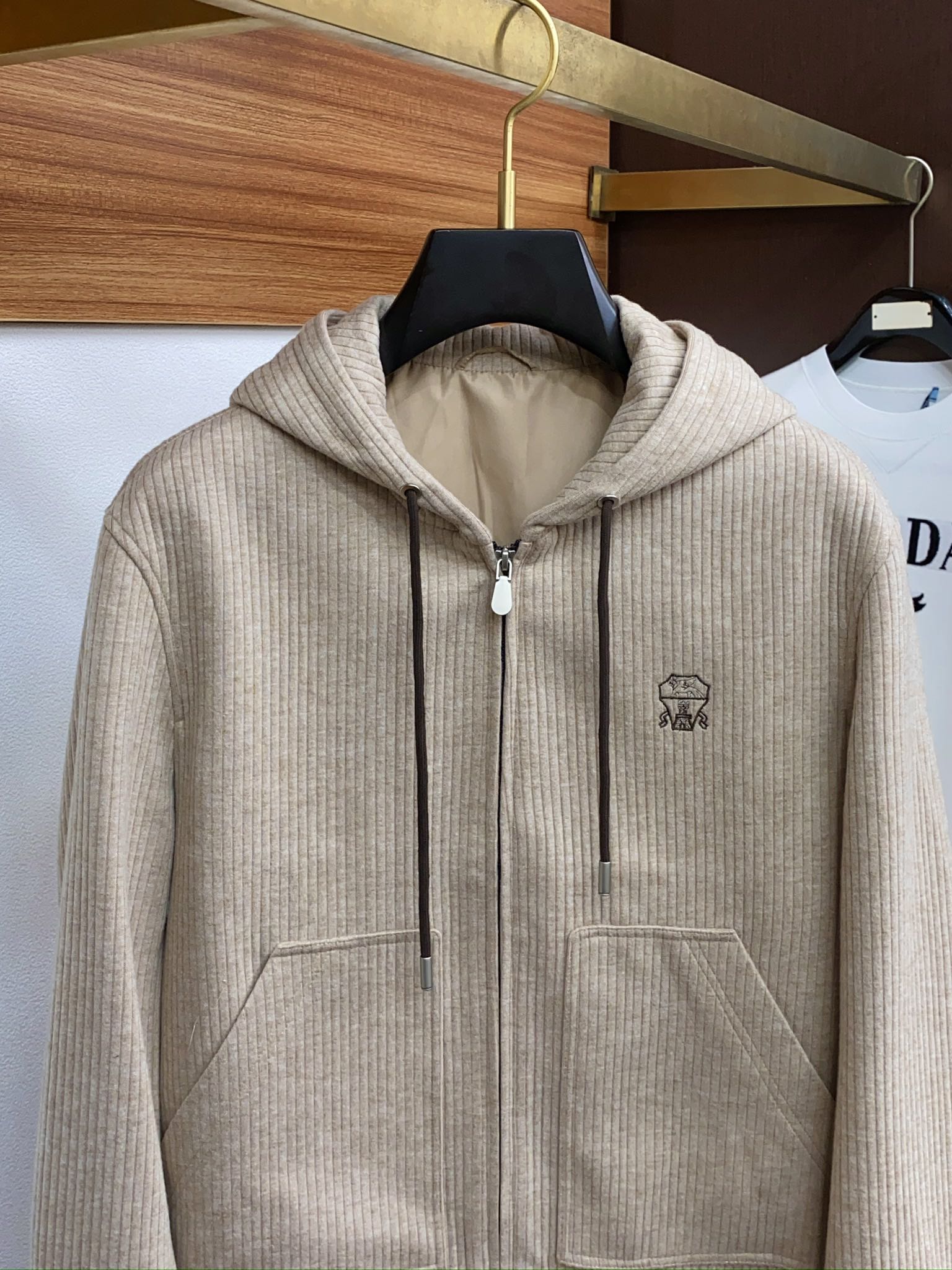 2024 New Hooded Jacket: Customizable, Wrinkle-Resistant, Fashionable Design - 图片 2