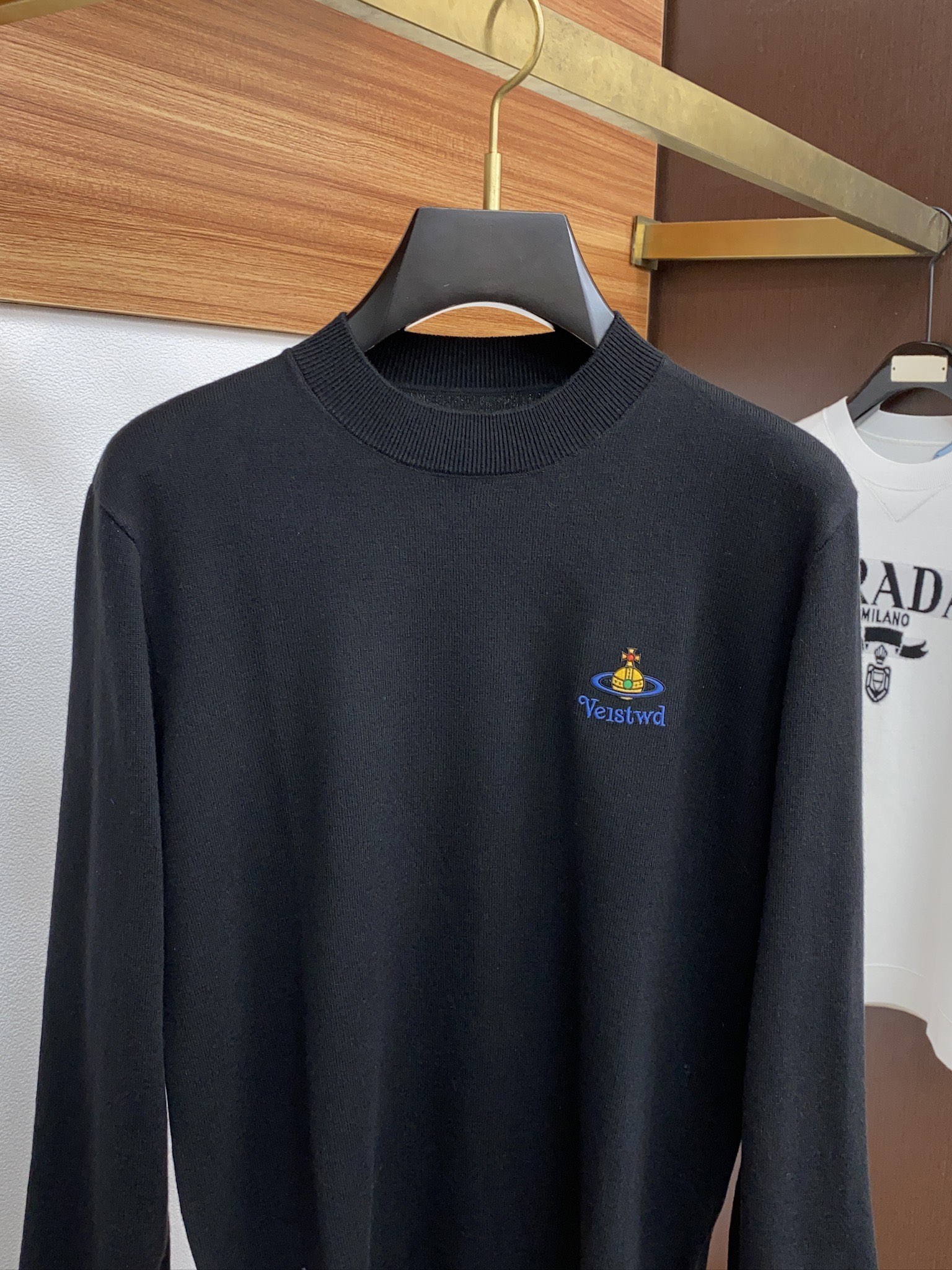 西太后 重磅推荐！2025秋冬新款圆领毛衣 专柜同步 时尚经典基础款百分百羊毛针织衫 秋冬必备款 采用针