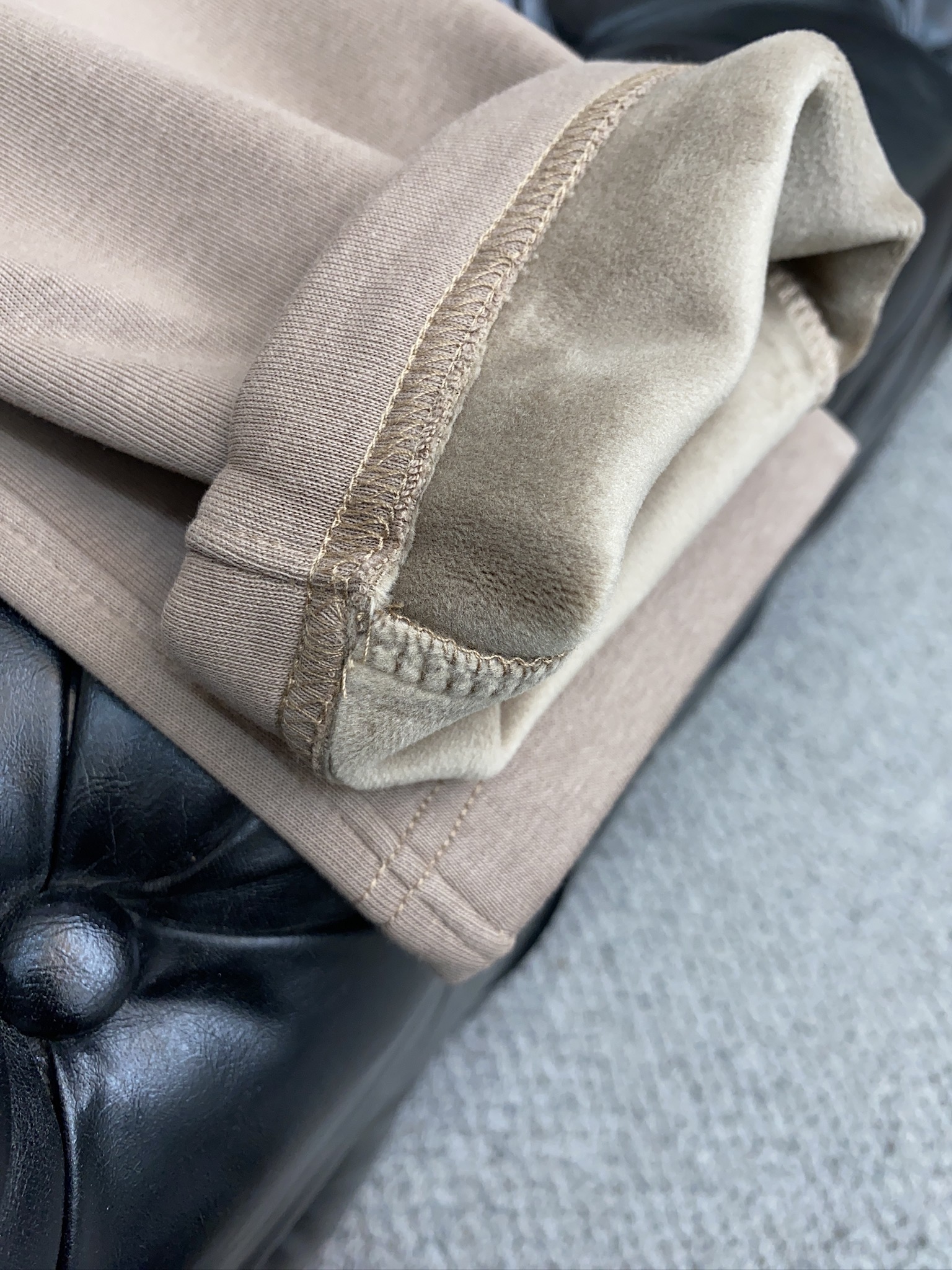 拉夫劳伦 2024秋冬休闲运动裤 客供纯棉面料，面料底部复合加绒 面料加厚保暖性强，不易皱，垂度好，质感