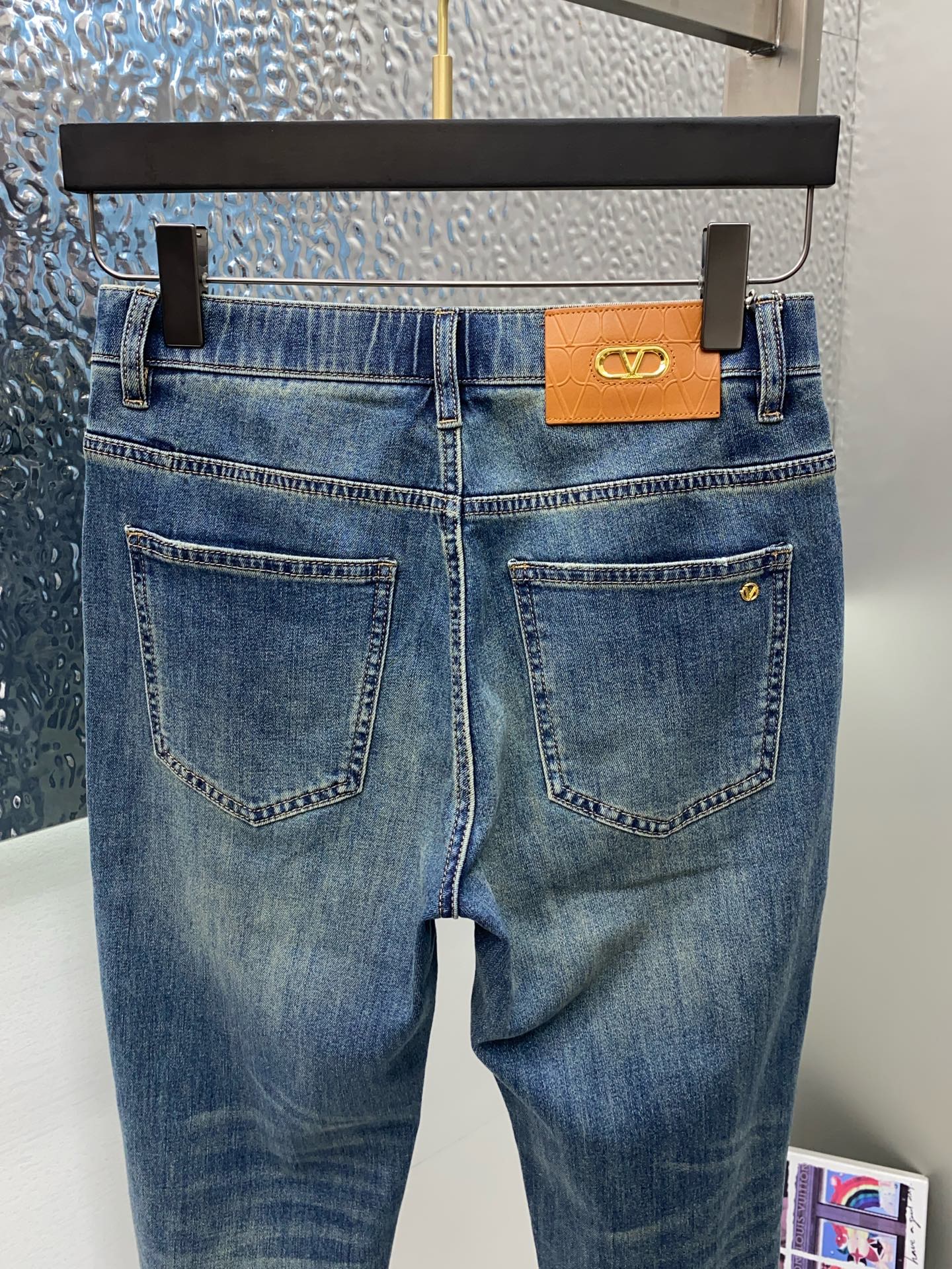 P678 VT 2025SS Men’s Jeans: Original Pure Blood Style, Unmatched Sales Success, Crafty Aesthetics, Japanese Fabric. - 图片 8