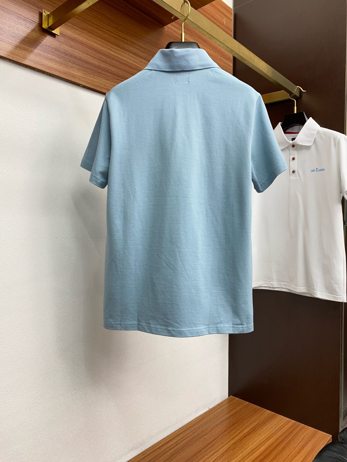 Kiton 官方新款 专柜同步上市 奇顿 男士高埃及棉面料商务休闲翻领短袖POLO衫!胸口精致刺绣,高