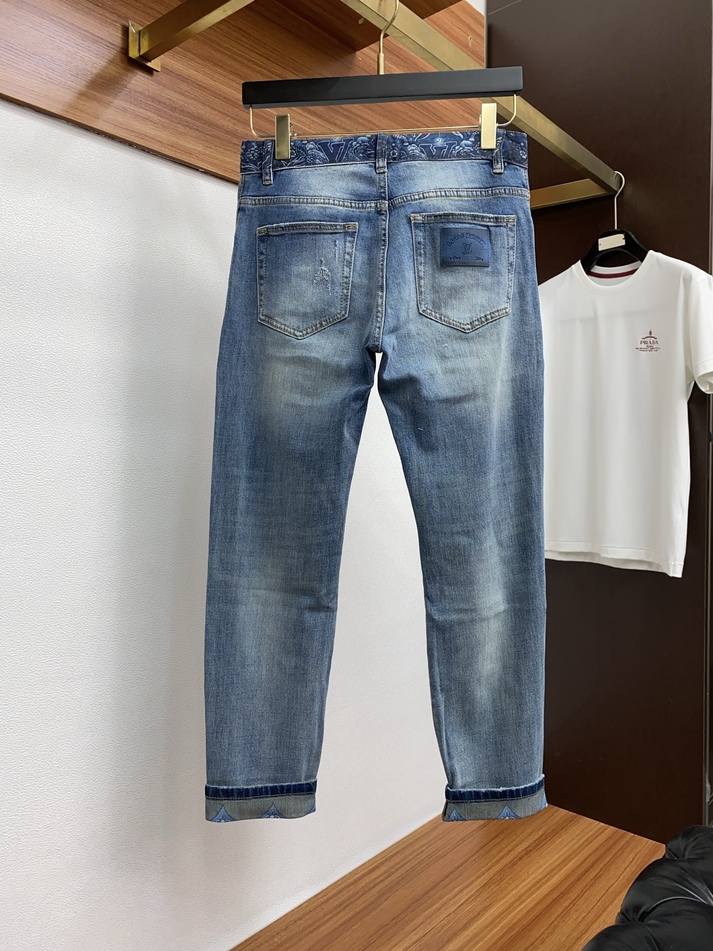  1v 路易威登 25男士牛仔裤原厂原布原洗水！进口原版水洗弹力面料，复杂的手工艺叠加，任何一个洗水环节