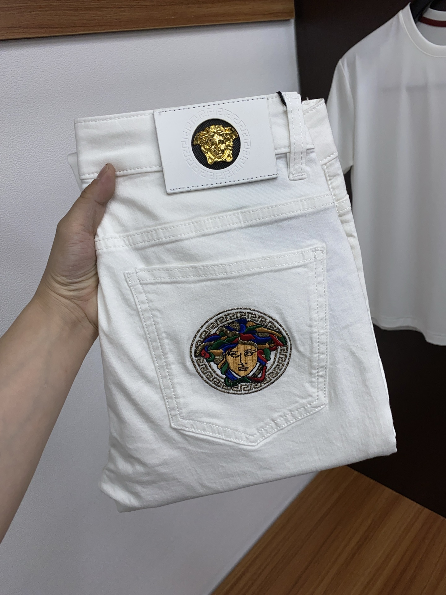  范思哲 2025SS早春 新品 原单男士水洗牛仔裤纯血统品 每季必出的类型，无需质疑的热卖王牌单品，符