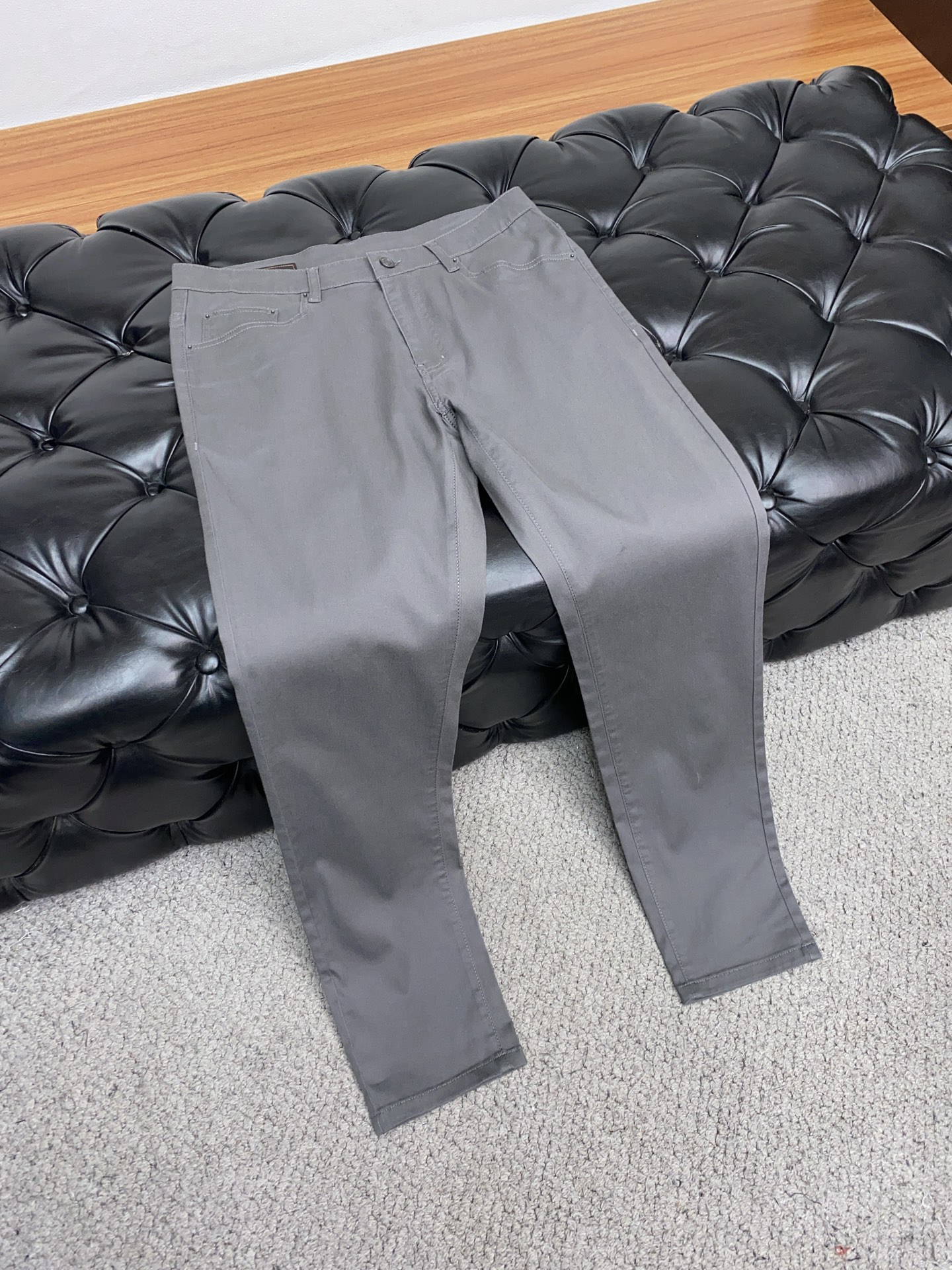 Moncler Men's Gray Five-Pocket Casual Pants - Clean and Comfortable Fit 7 i1740483937652 9960 0 5