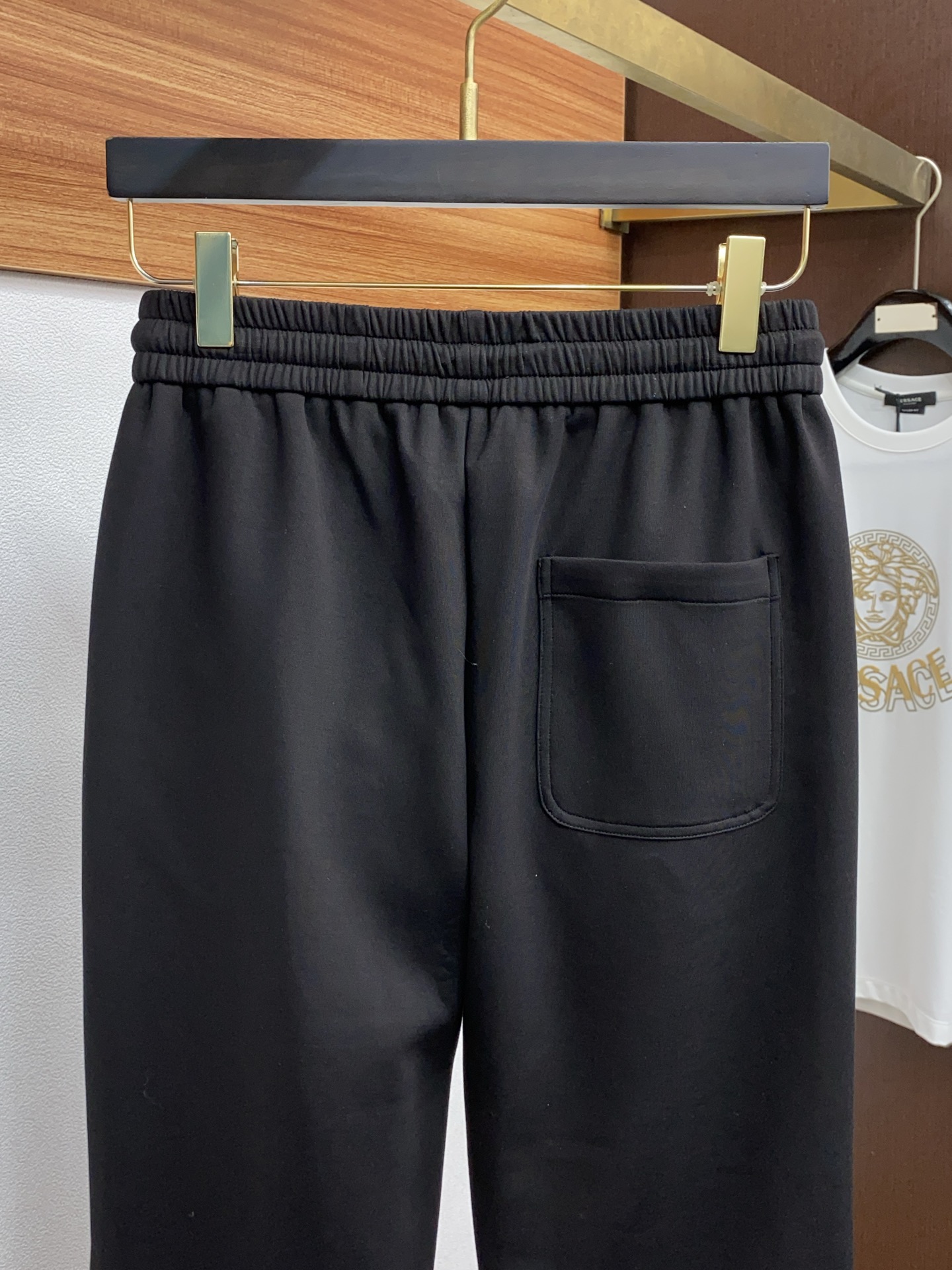 Gucci Women's Black Straight-Leg Lounge Pants with Logo Drawstring 10 i1740975272023 7976 0 4