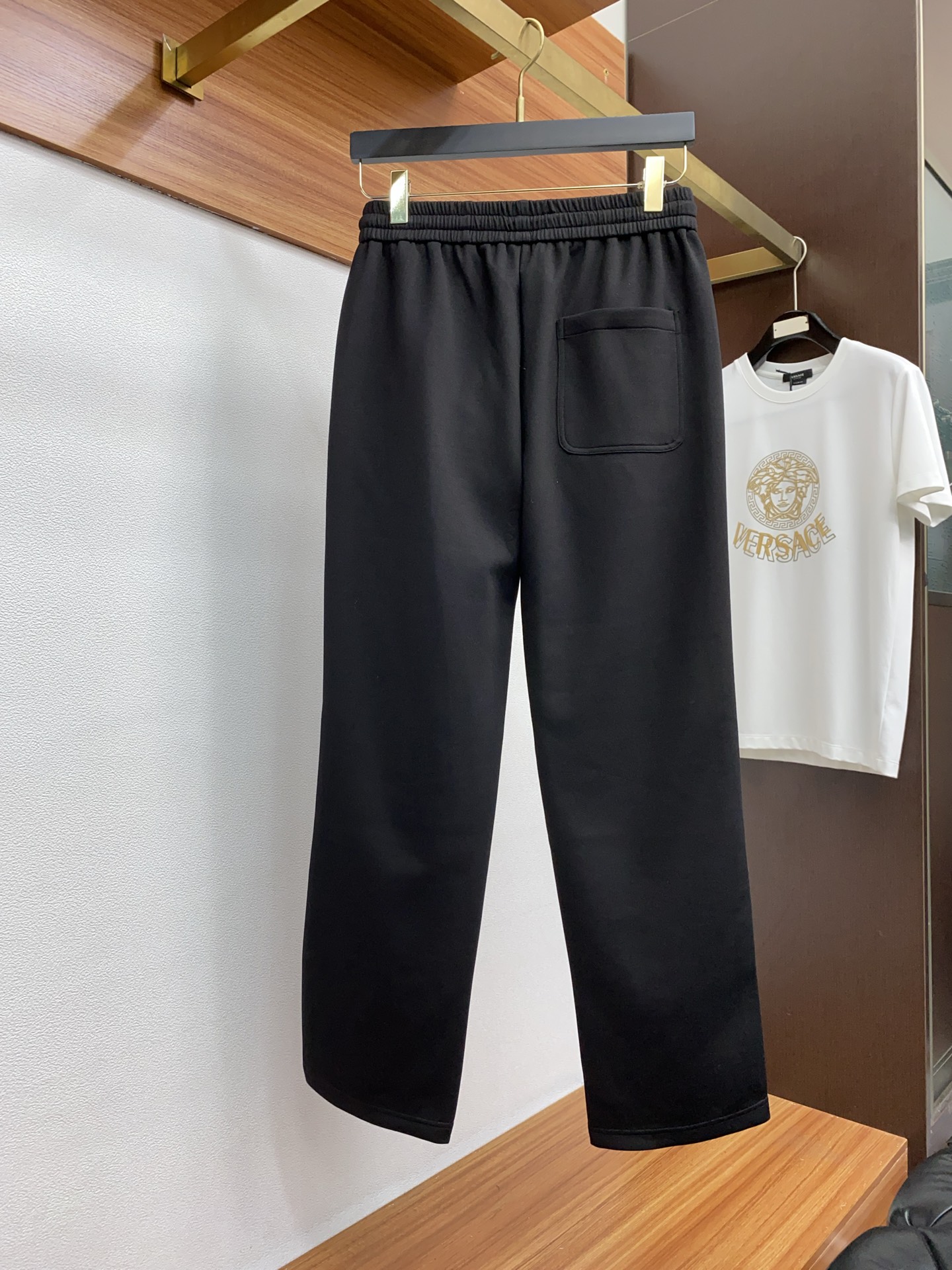Gucci Women's Black Straight-Leg Lounge Pants with Logo Drawstring 9 i1740975274660 3906 0 3