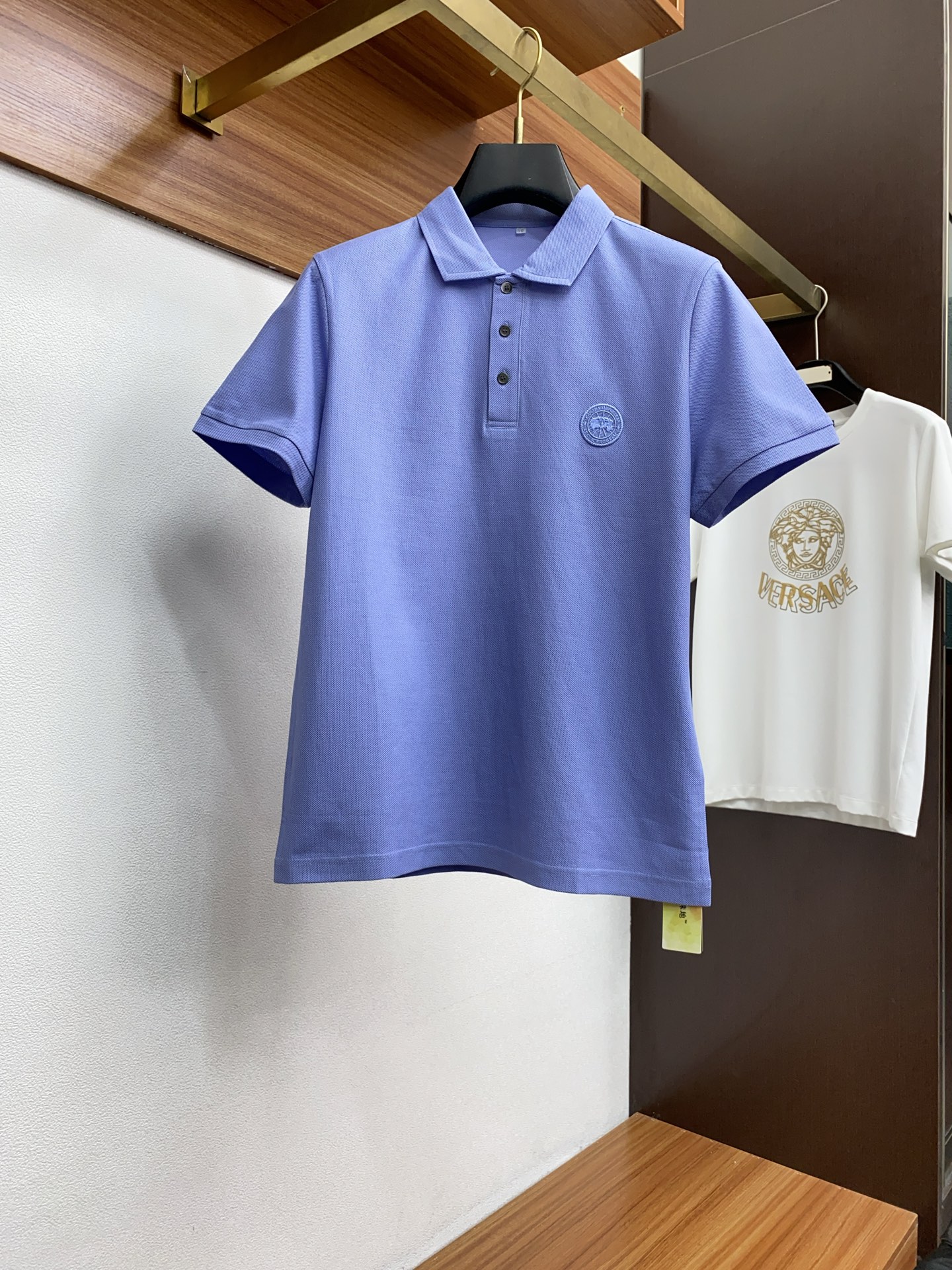 Elegant Imported Beaded Polo Shorts for 2025 Men’s Fashion in Various Sizes.