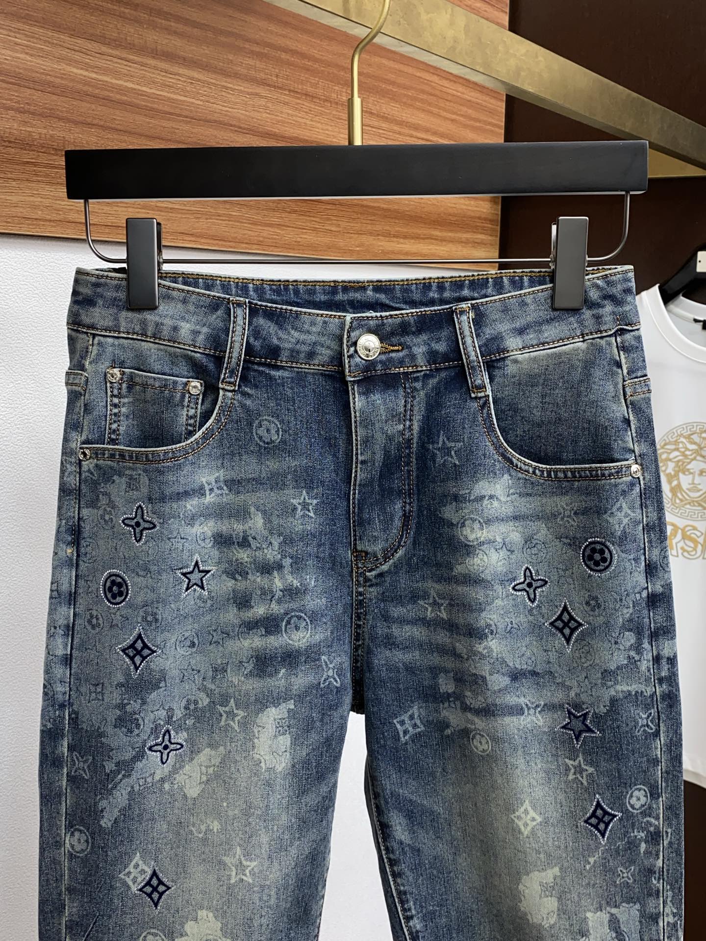 Louis Vuitton 2025SS Man-Washed Jeans: Pure Blood Denim, Gbox 7000+ - 图片 2