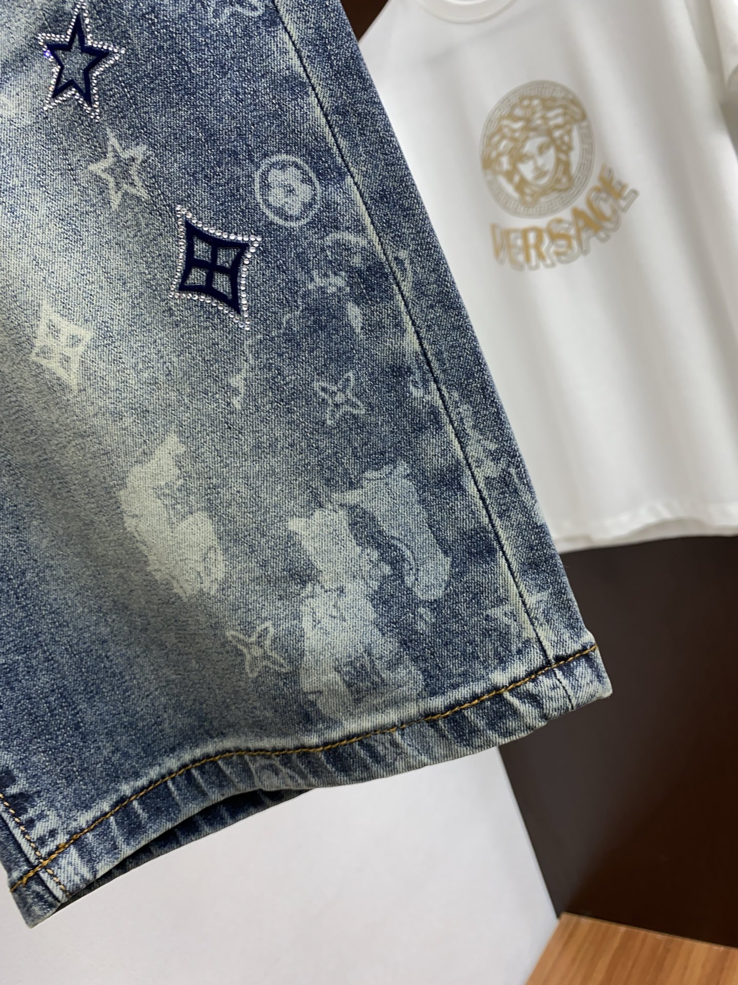 Louis Vuitton 2025SS Man-Washed Jeans: Pure Blood Denim, Gbox 7000+ - 图片 4