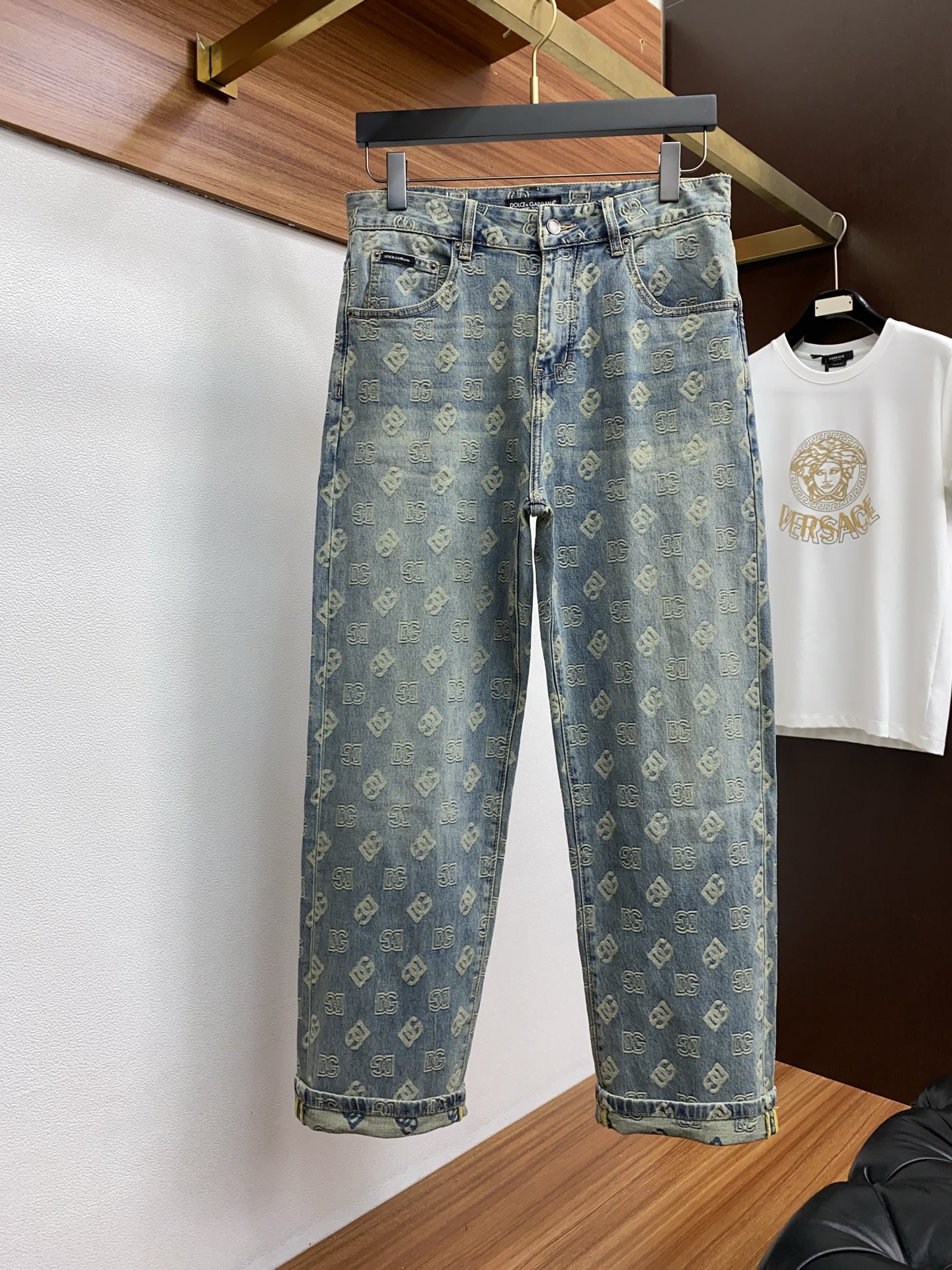  DG 25男士牛仔裤原厂原布原洗水！进口原版水洗弹力面料，复杂的手工艺叠加，任何一个洗水环节多停留几秒