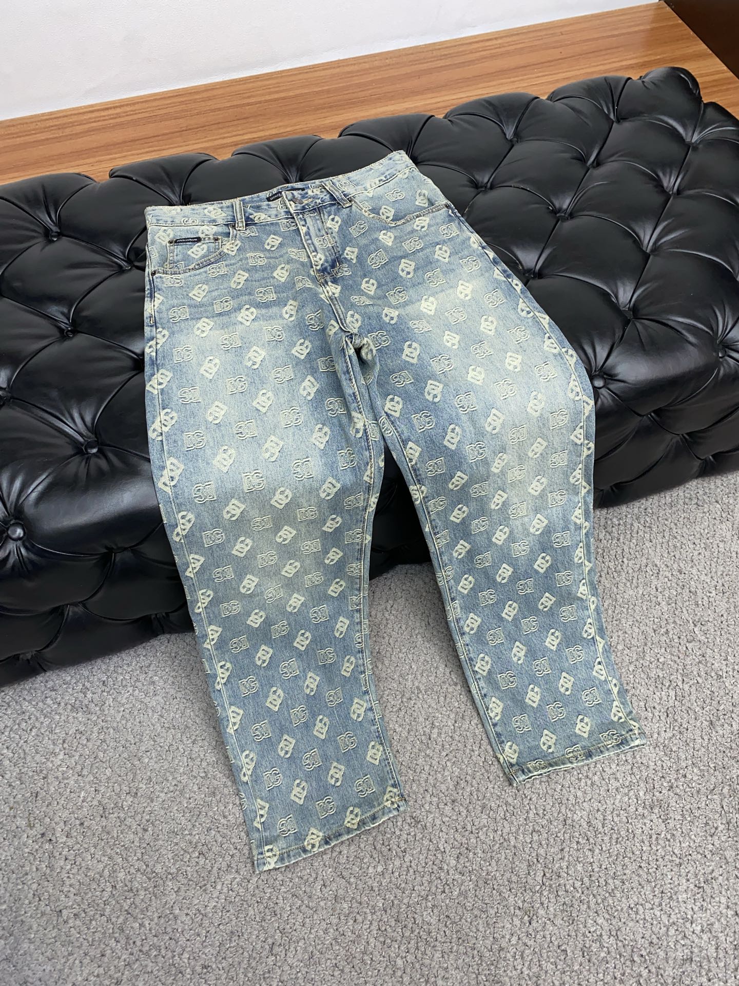  DG 25男士牛仔裤原厂原布原洗水！进口原版水洗弹力面料，复杂的手工艺叠加，任何一个洗水环节多停留几秒