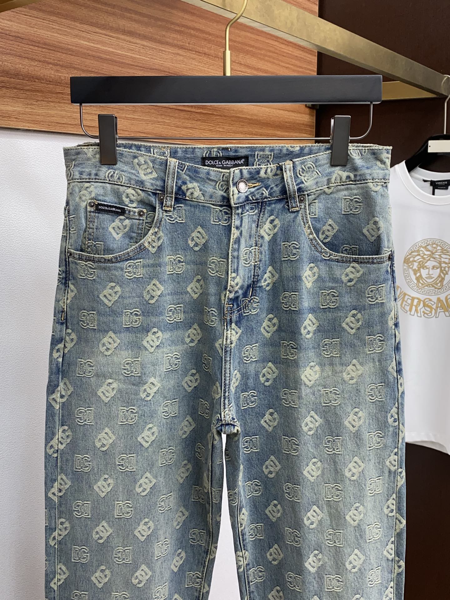  DG 25男士牛仔裤原厂原布原洗水！进口原版水洗弹力面料，复杂的手工艺叠加，任何一个洗水环节多停留几秒