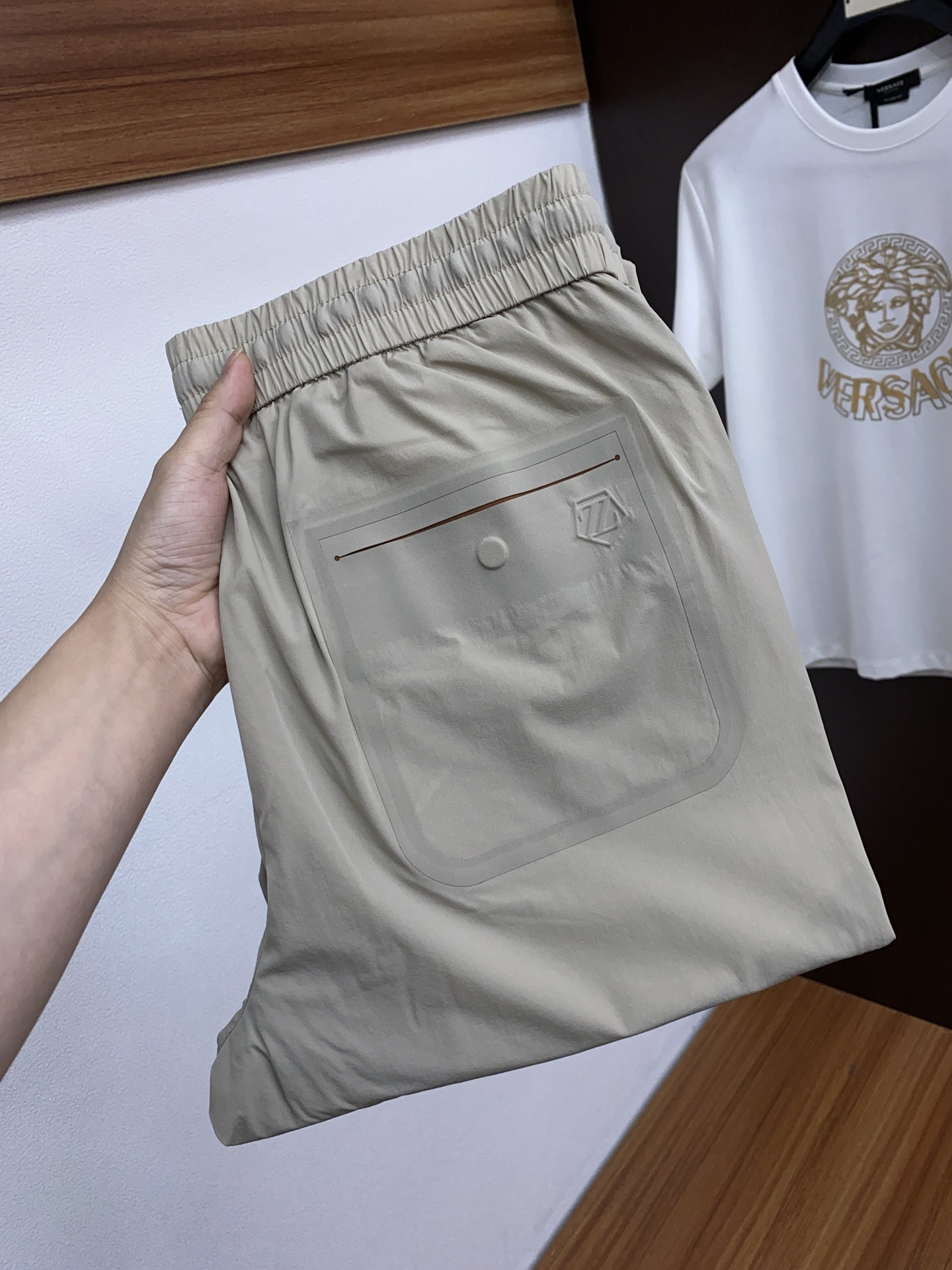 P554 Jenia 2025 Summer Leisure Pants: Custom-Made Fast-Dry Fabric, Stylish and Comfortable. - 图片 1