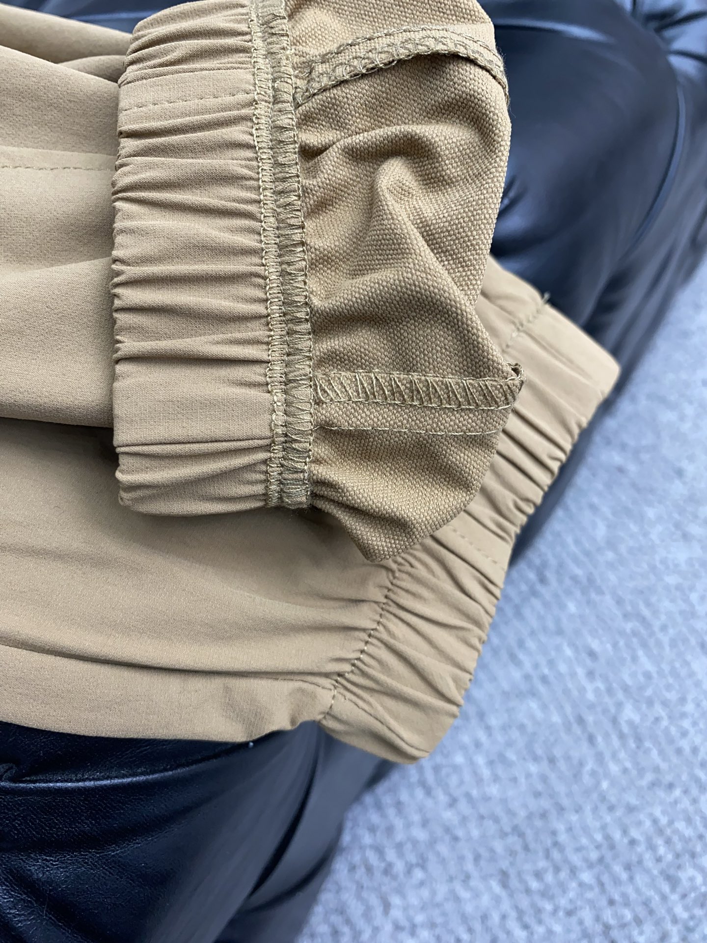 “High-Quality Fashion Leisure Pants: Custom Fabric and Stylish Tops with Latest Hardware Supplement” - 图片 9