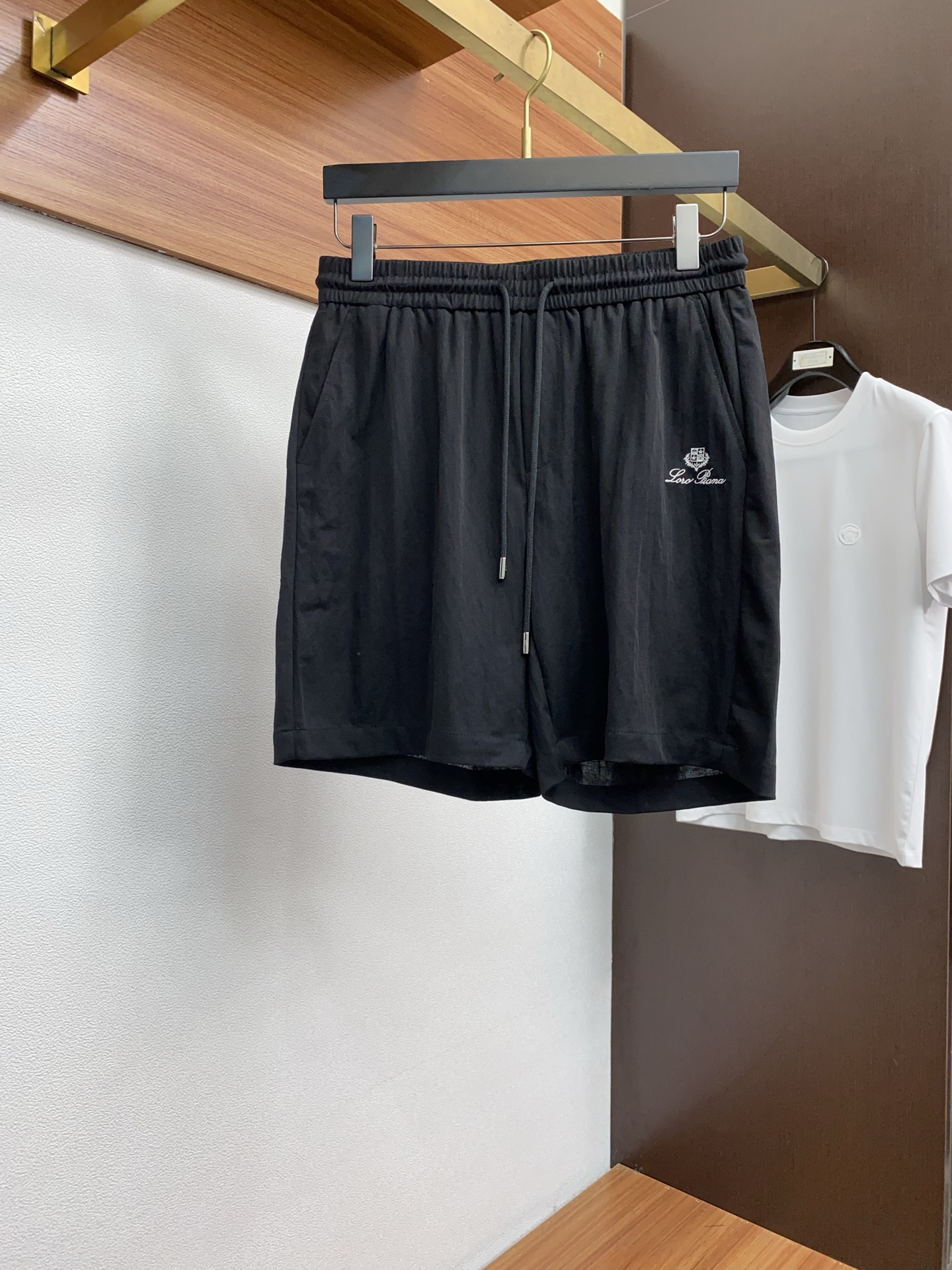 Loro Piana Women's Black Cotton-Linen Blend Shirt and Shorts Set 6 i1746245324241 5464 0 7