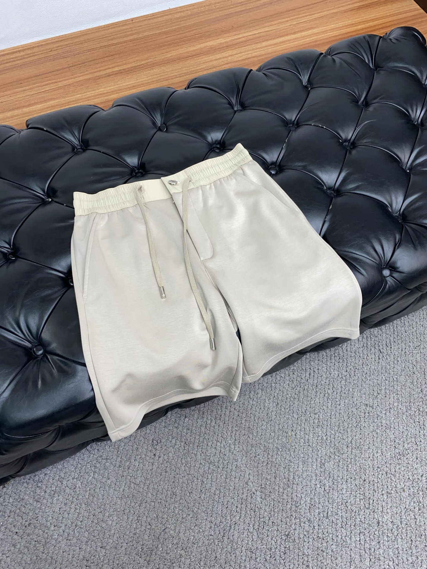 “P506 Jenia 2025 Spring Summer Cotton Shorts: Comfortable, Custom-made, High-end Fashion” - 图片 6