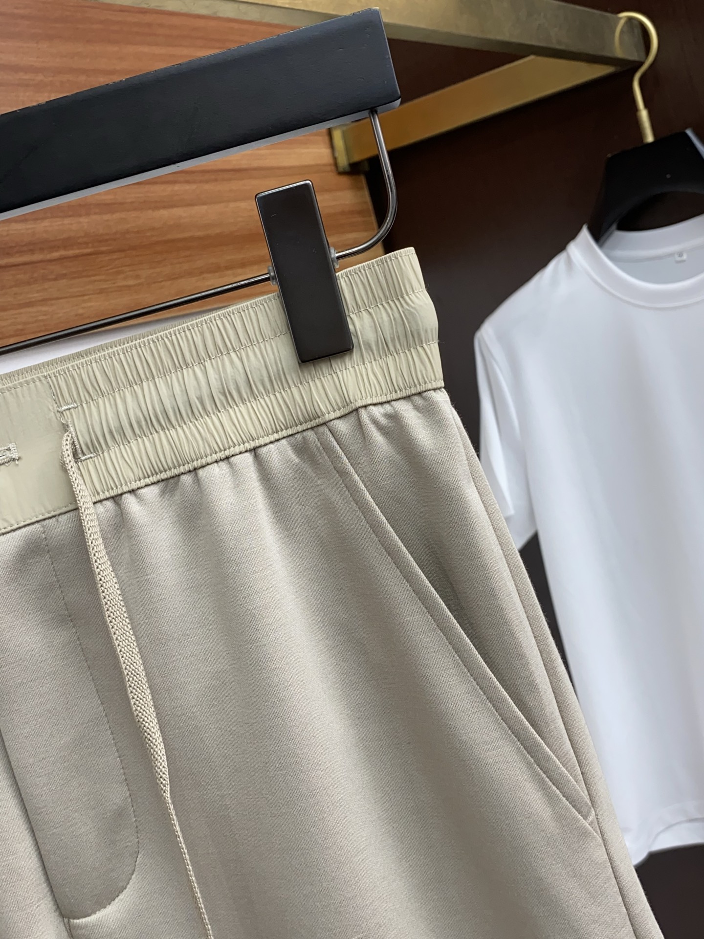 “P506 Jenia 2025 Spring Summer Cotton Shorts: Comfortable, Custom-made, High-end Fashion” - 图片 3
