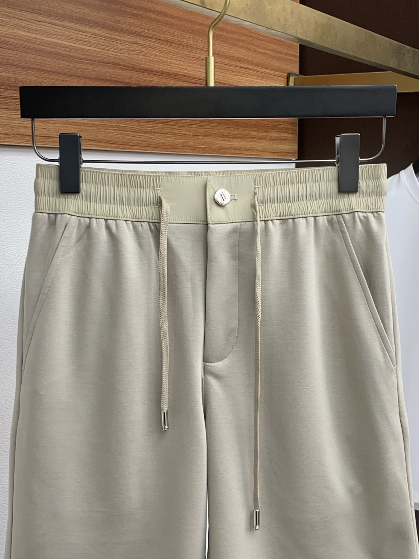 “P506 Jenia 2025 Spring Summer Cotton Shorts: Comfortable, Custom-made, High-end Fashion” - 图片 2