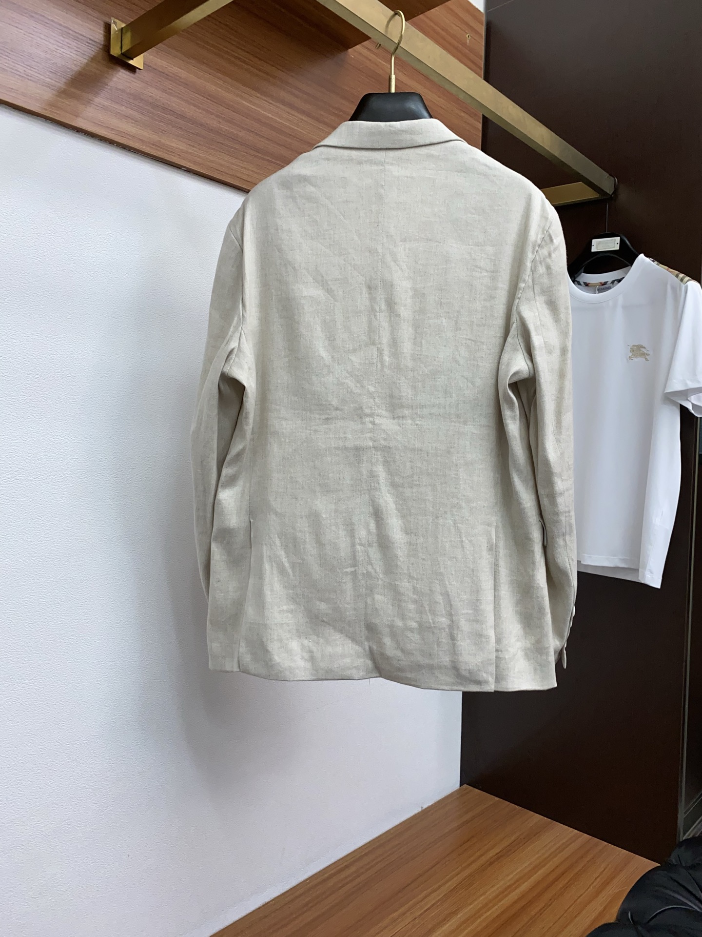 BC 2025 Men’s Linen Suit: High-End Business Charm with Classic Tailoring - 图片 9