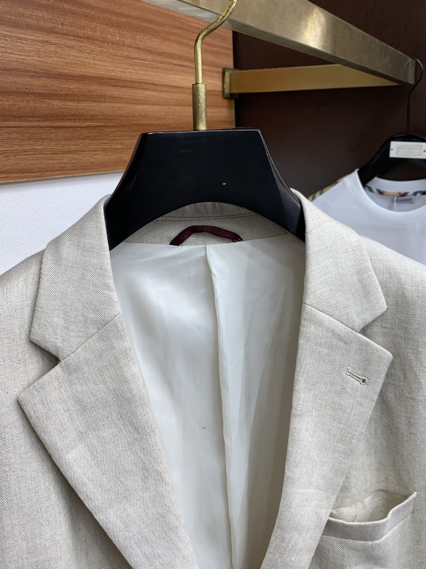 BC 2025 Men’s Linen Suit: High-End Business Charm with Classic Tailoring - 图片 3