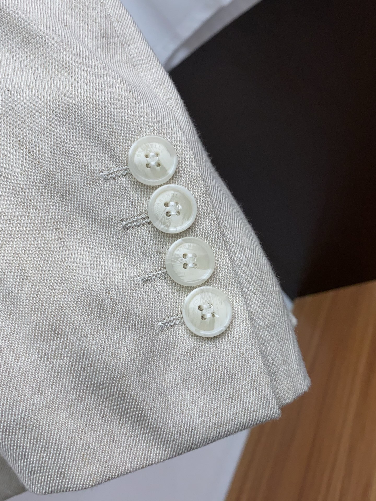 BC 2025 Men’s Linen Suit: High-End Business Charm with Classic Tailoring - 图片 5