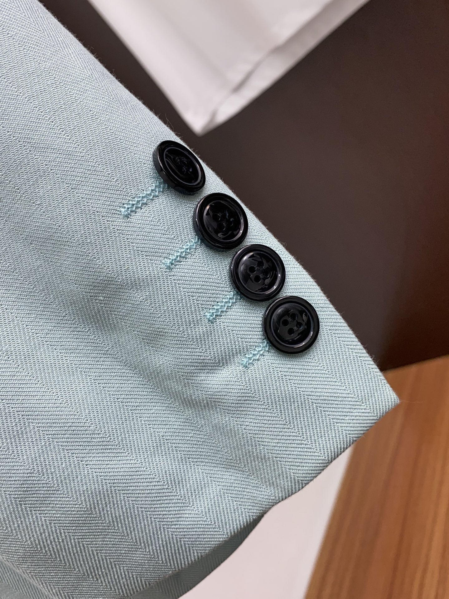 High-end Linen Suit Jacket for Business Men in 2025 Collection - 图片 5