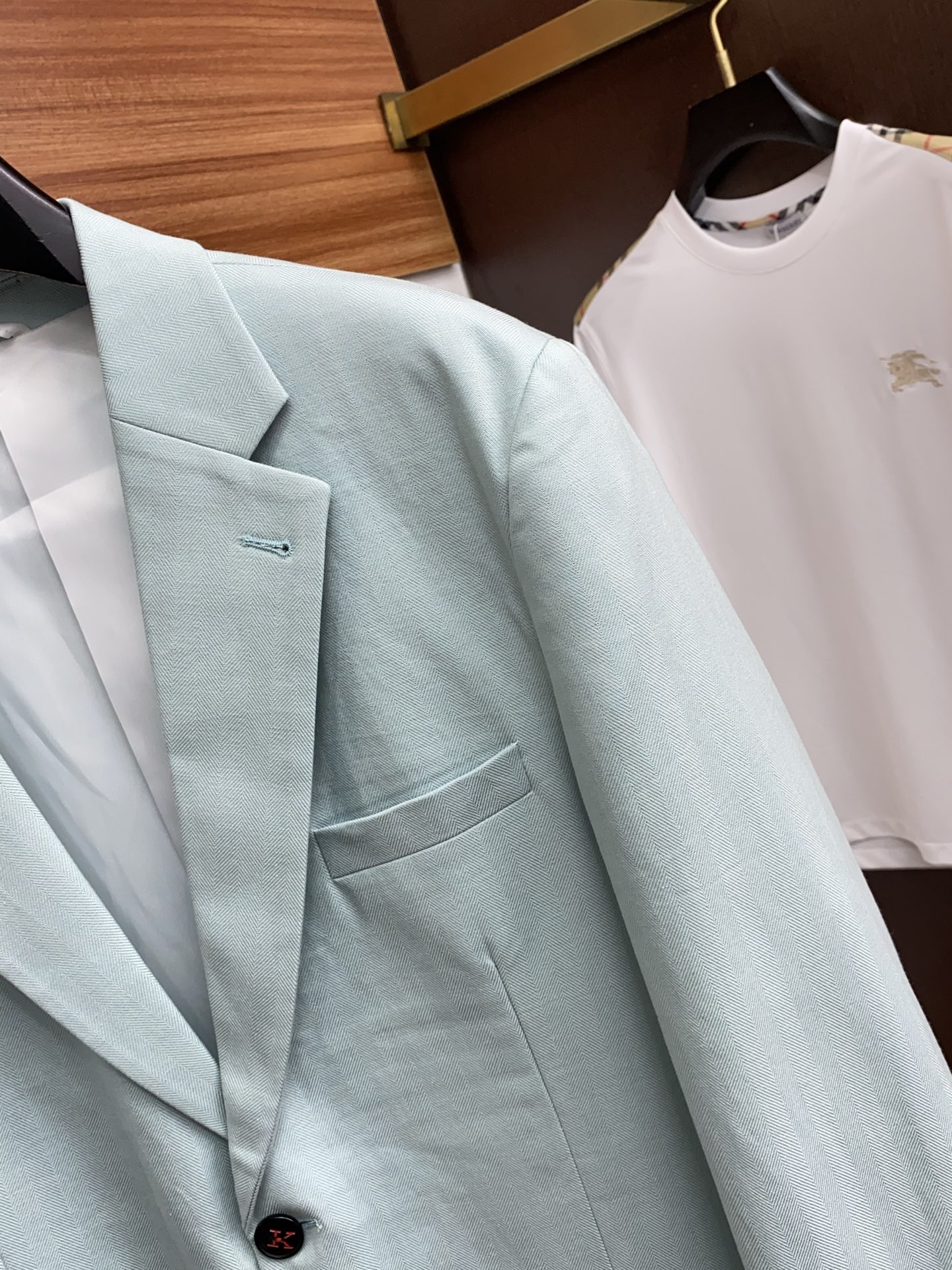 High-end Linen Suit Jacket for Business Men in 2025 Collection - 图片 4