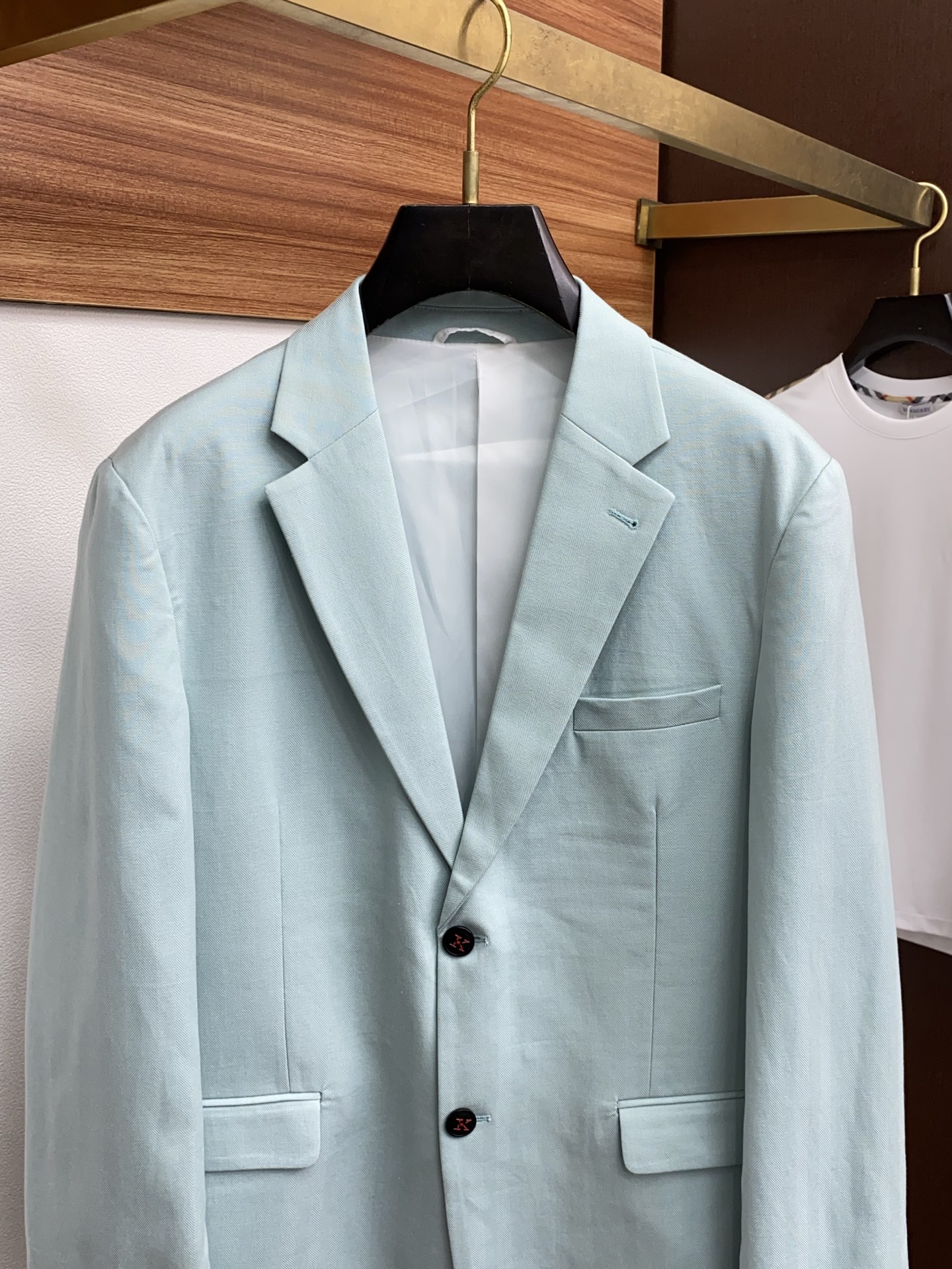 High-end Linen Suit Jacket for Business Men in 2025 Collection - 图片 2