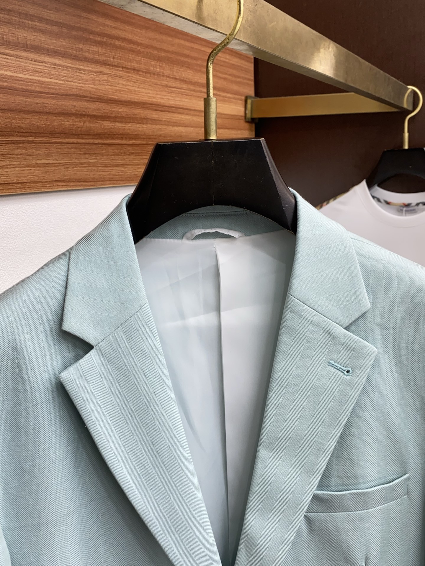 High-end Linen Suit Jacket for Business Men in 2025 Collection - 图片 3