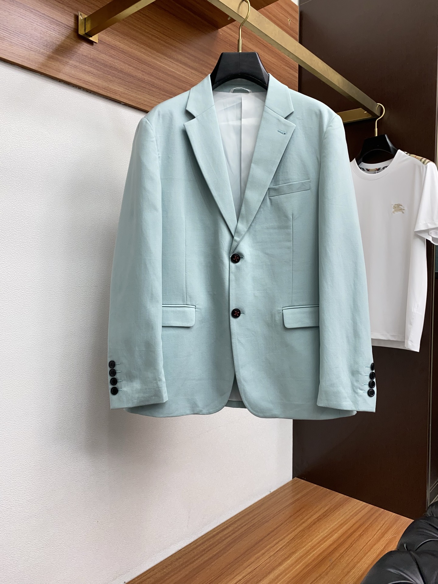 High-end Linen Suit Jacket for Business Men in 2025 Collection - 图片 1