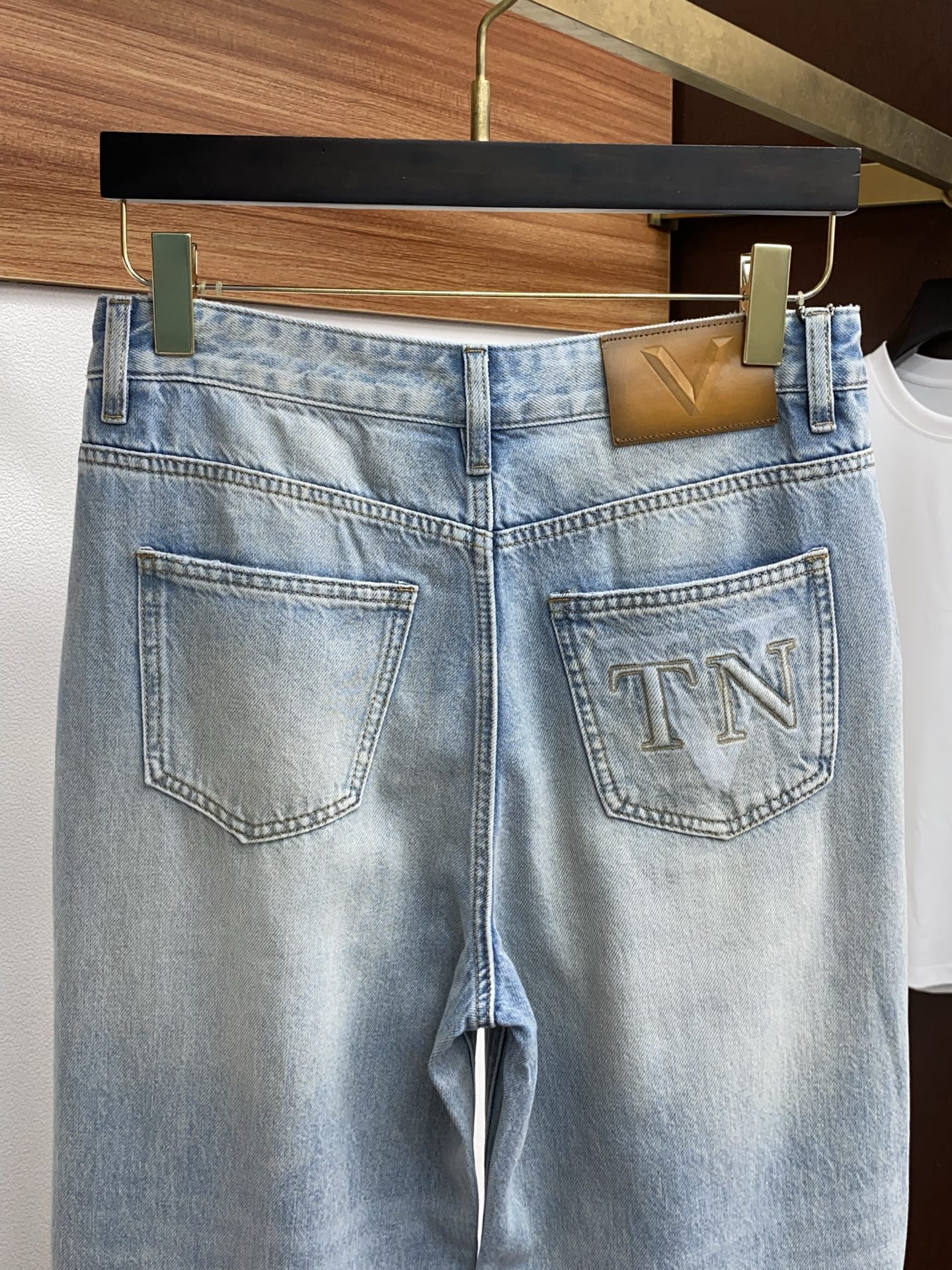 P678 VT 2025SS Men’s Jeans: Original Pure Blood Style, Unmatched Sales, SLP Tone, Crafty Details - 图片 9
