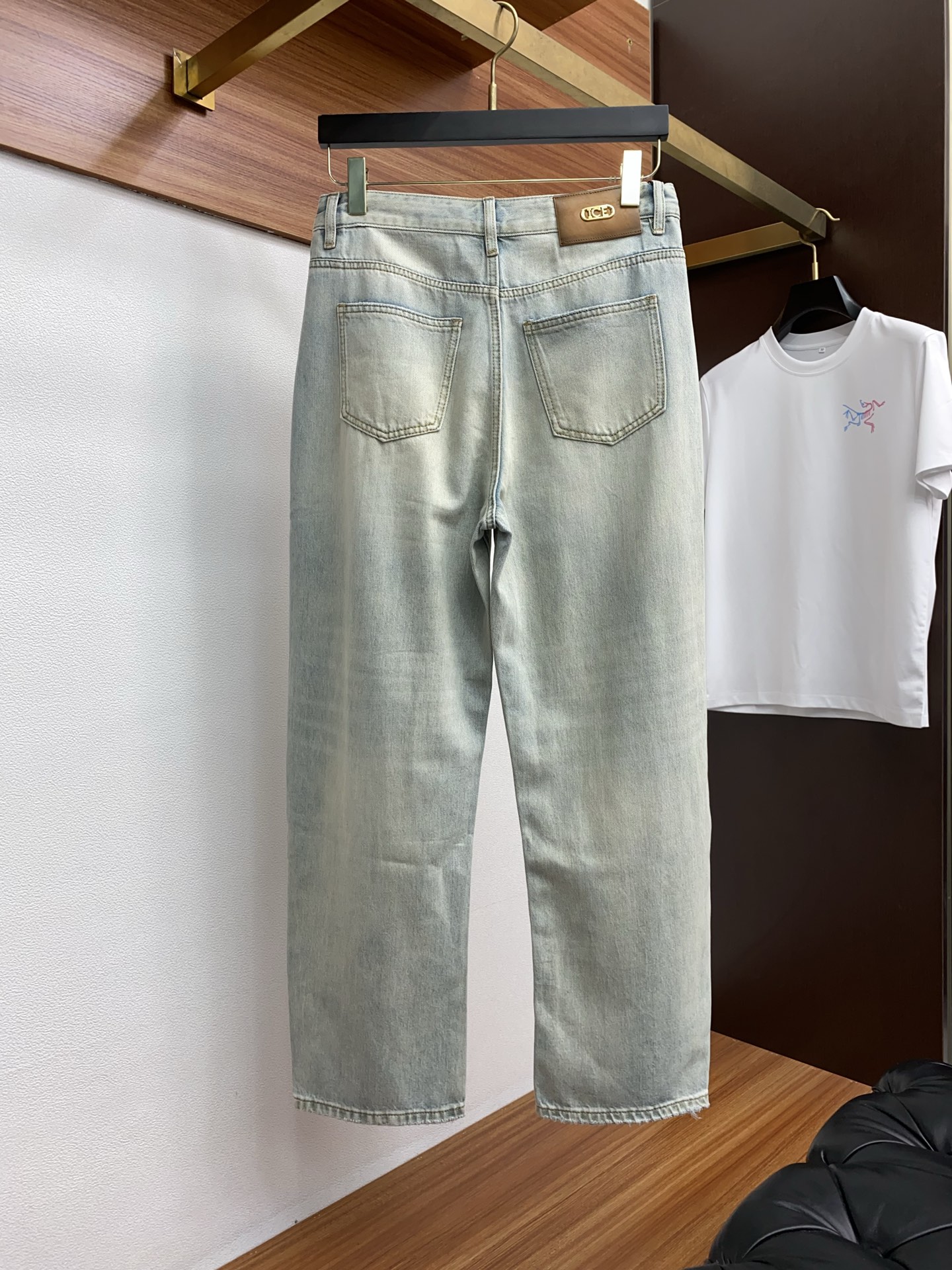 P678 ICE 2025SS Men’s Jeans: Original, Stylish, Four-Season Combination, Japanese Fabric, Perfect Fit - 图片 8