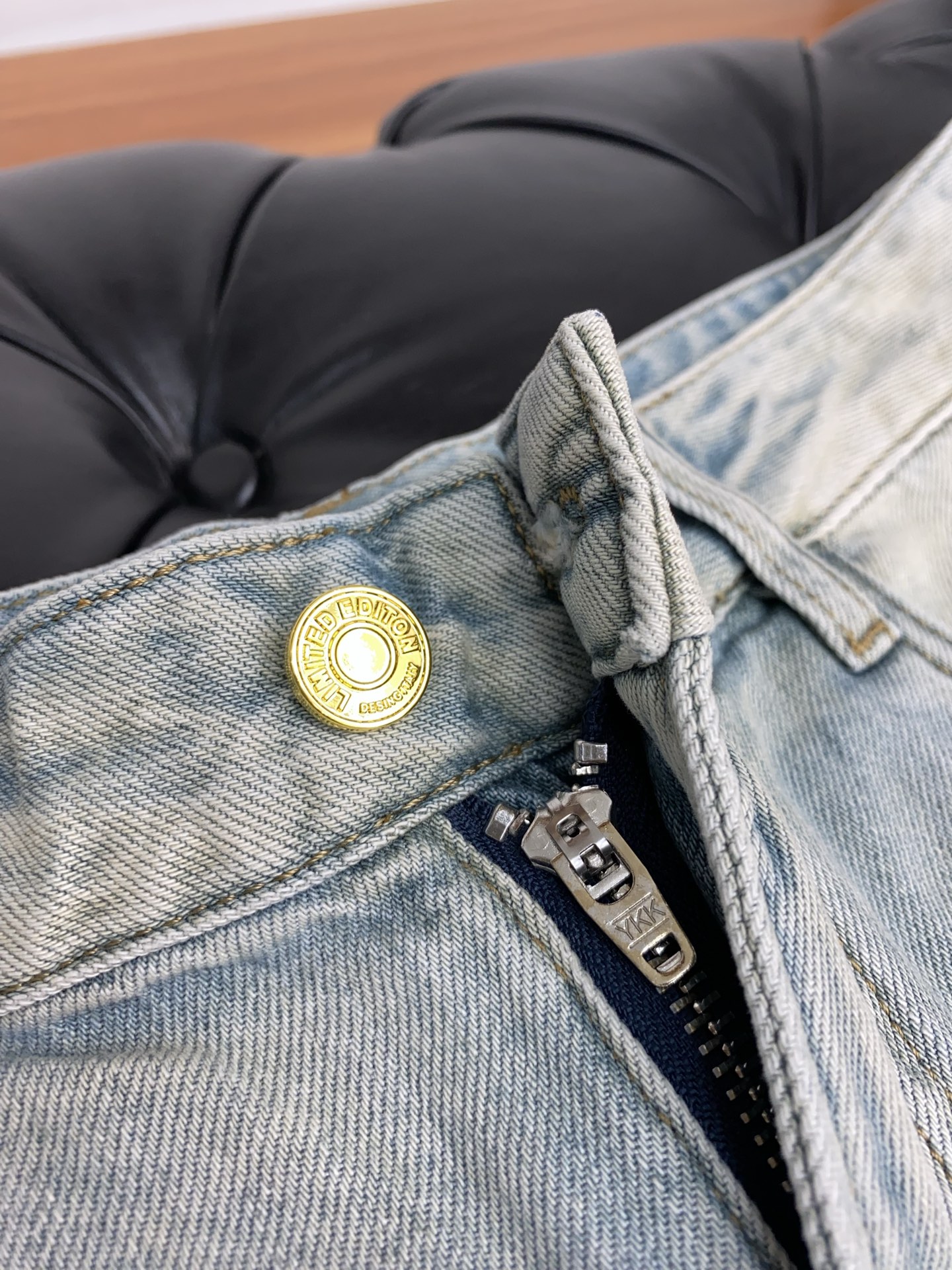 P678 ICE 2025SS Men’s Jeans: Original, Stylish, Four-Season Combination, Japanese Fabric, Perfect Fit - 图片 4