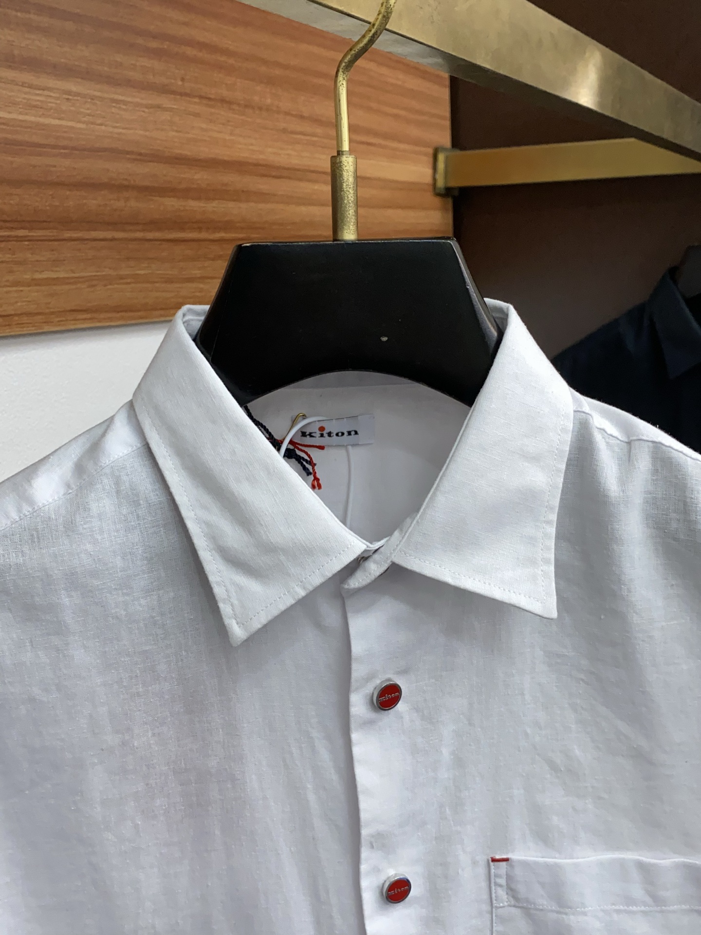 “Kiton 25/SS Submersible Shirts: Unique High-Sweet Style for Gentlemen S-2XL” - 图片 3
