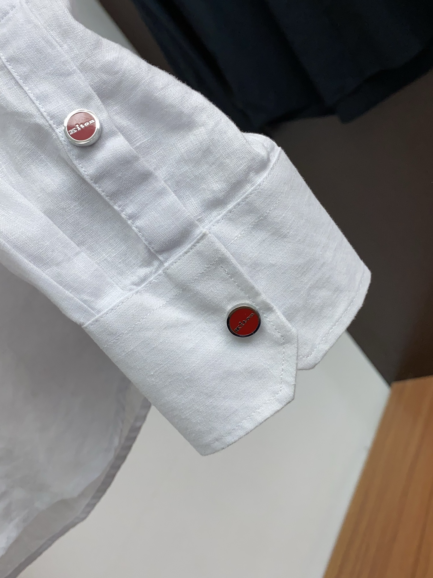 “Kiton 25/SS Submersible Shirts: Unique High-Sweet Style for Gentlemen S-2XL” - 图片 5