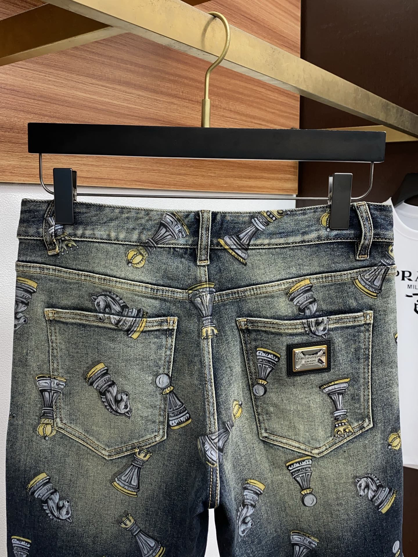Men’s Cowboy Shorts: Original Cloth Wash with Unique Water-washing Surfaces and High-quality Materials. - 图片 9
