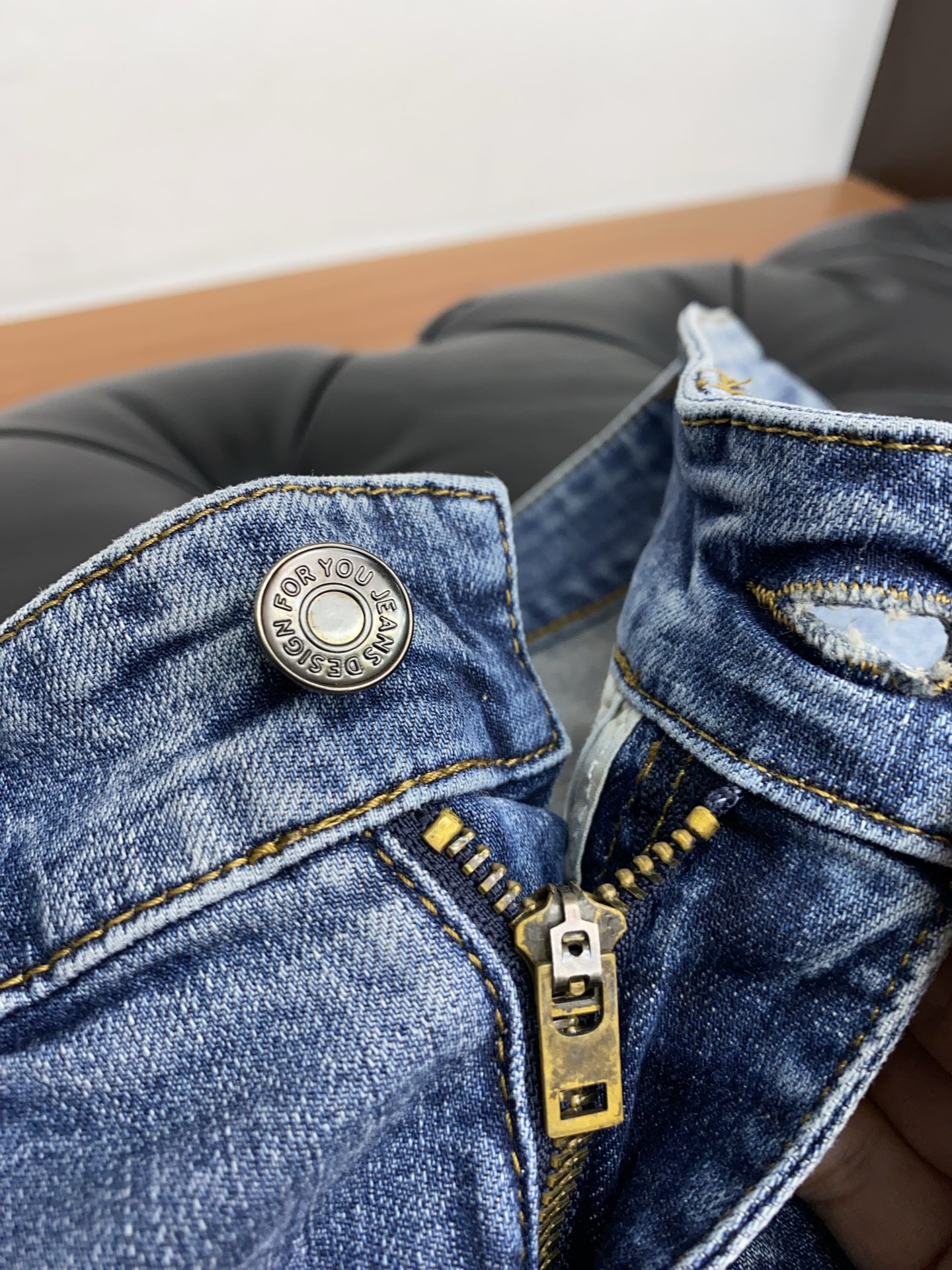 High-Quality Paris Family Cowboy Fabric: Exclusive Import for Crafty Four-Season Jeans - 图片 4