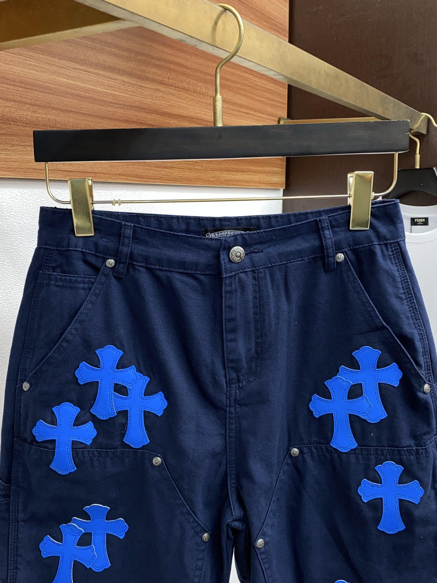 P602 CROCSON: Men’s Cowboy Shorts with Original Cloth Wash and Unique Design - 图片 2