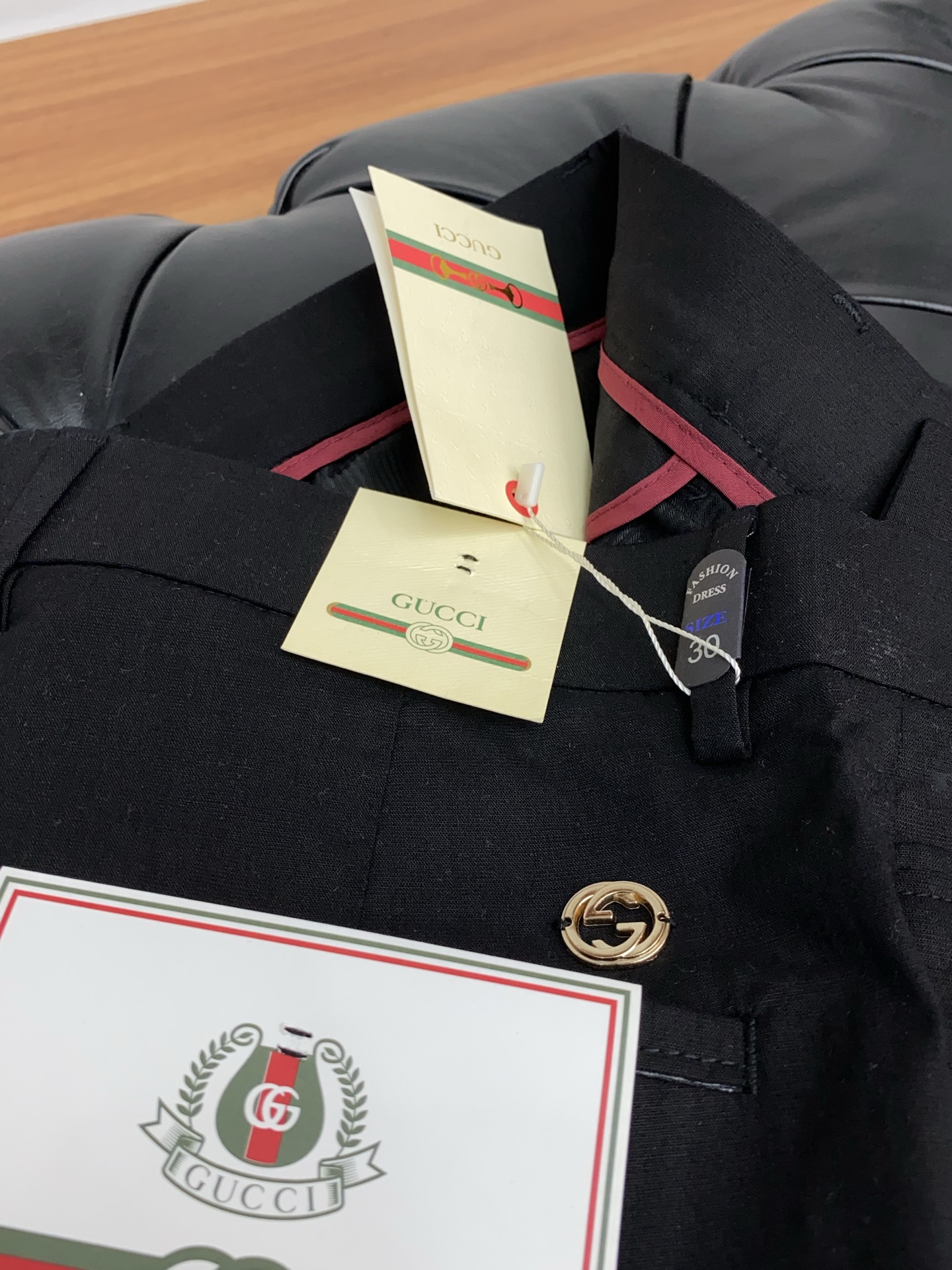 P508 Gooch 2025 SS Men’s Suit: Crafty Detail, Strong Brand Identity, Japanese Fabric, Impeccable Wash - 图片 5