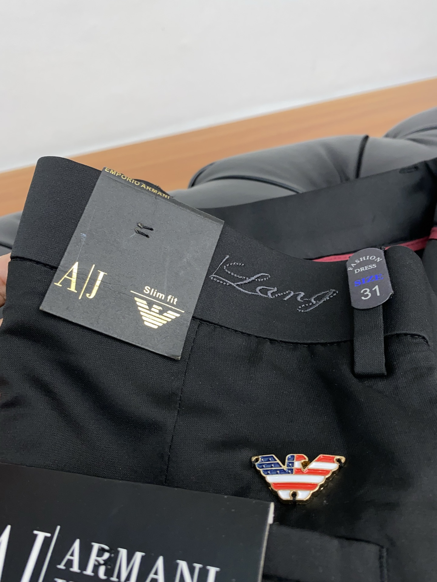 Amani 2025 SS Men’s Pants: Unchallenged Sales with Polytechnic Aesthetics and Japanese Fabric - 图片 5