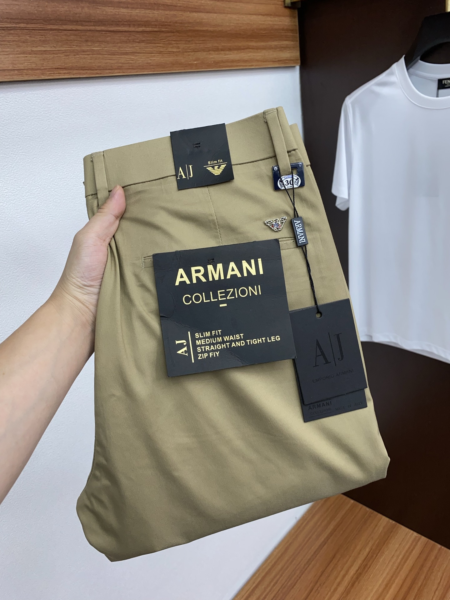 Amani 2025 SS Men’s Pants: Unchallenged Sales with Unique Style and Quality Craftsmanship - 图片 1