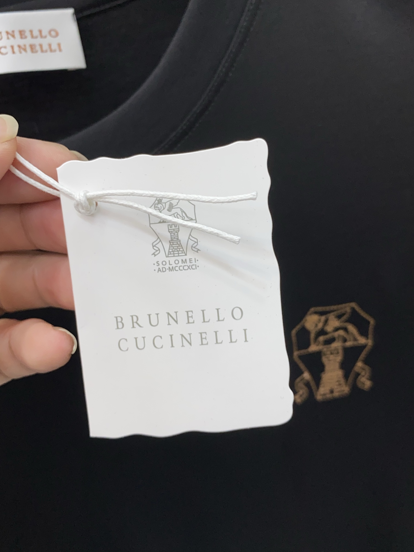 BC 2026春夏新款首发专柜最新款圆领短袖 高端订制 设计前卫时尚！品牌logo重工艺设计 高端定制1
